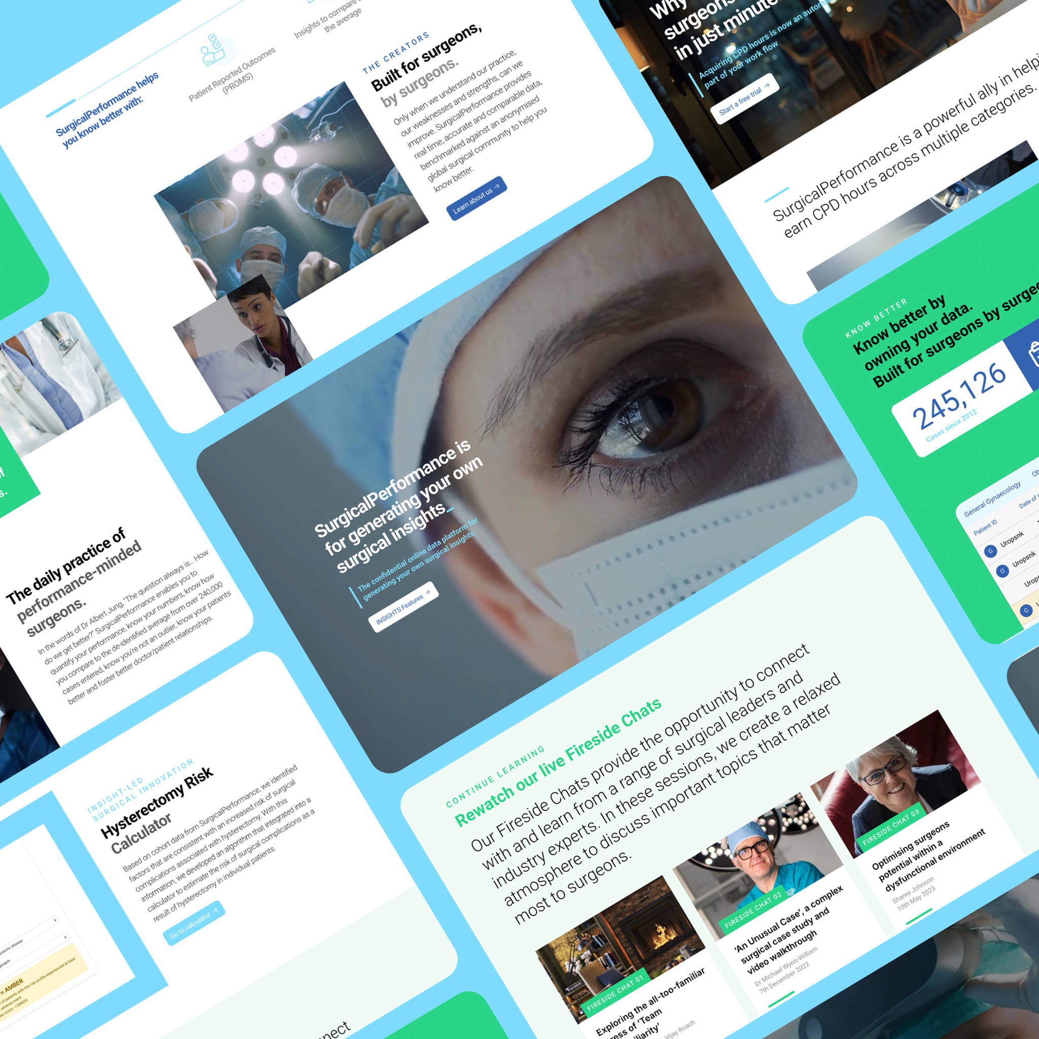 Surgical performance Website