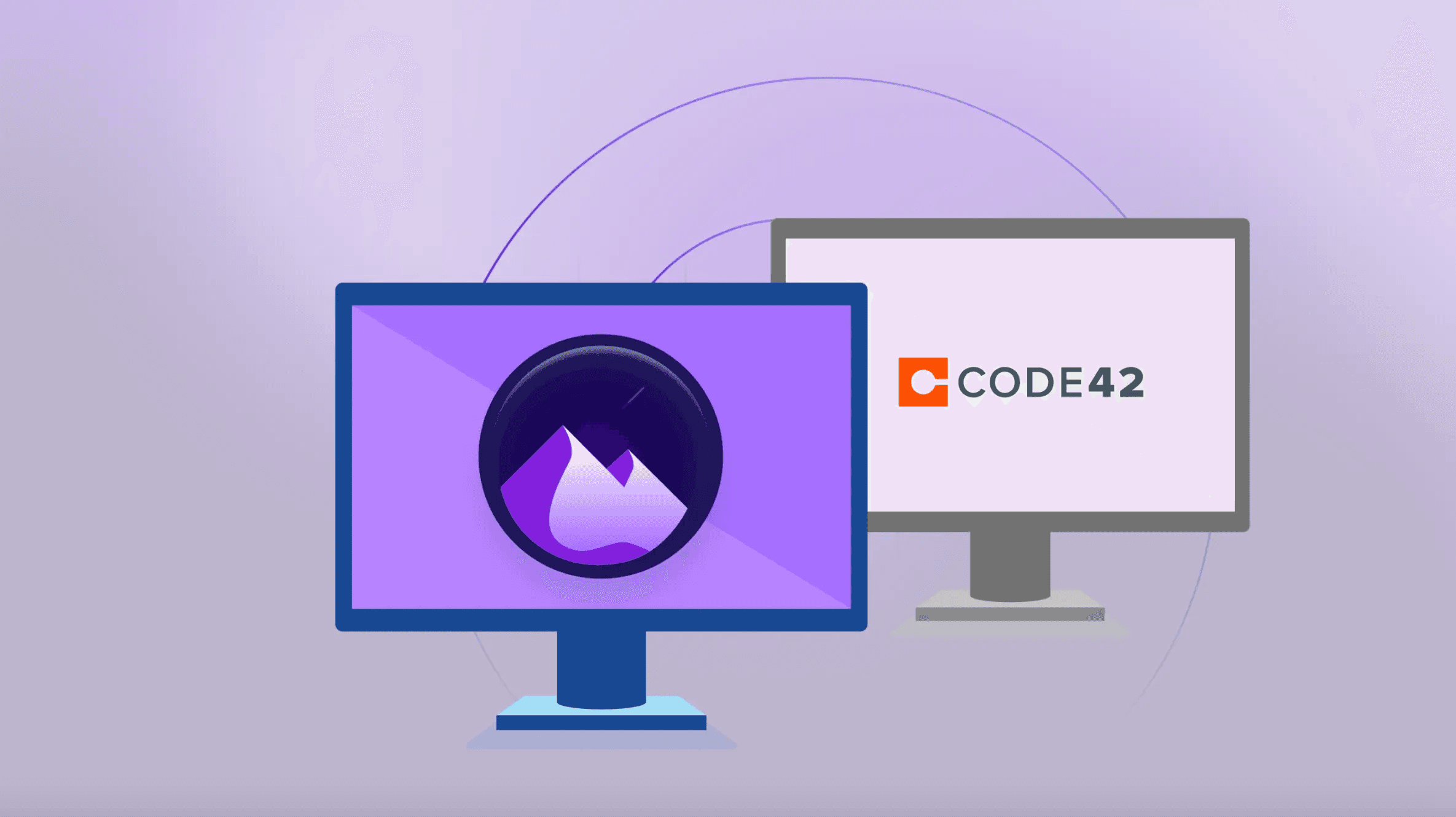 Image displays Code42 software monitors - Code42 Alternatives