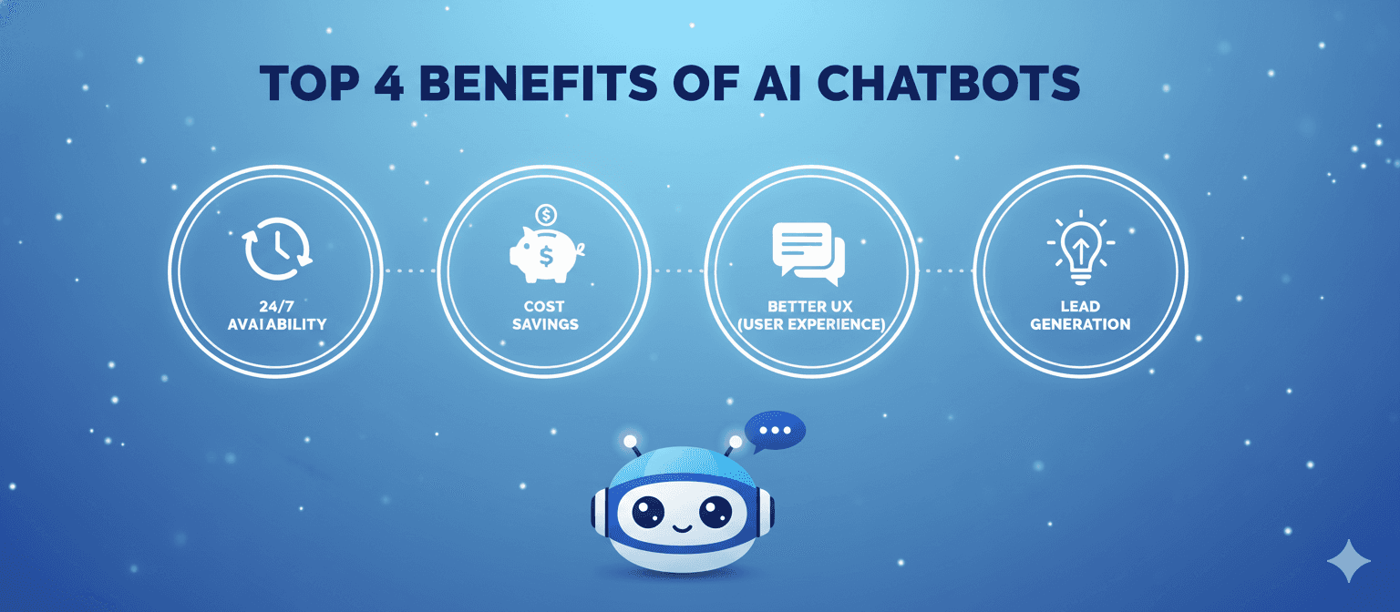 benefits of using an AI chatbot