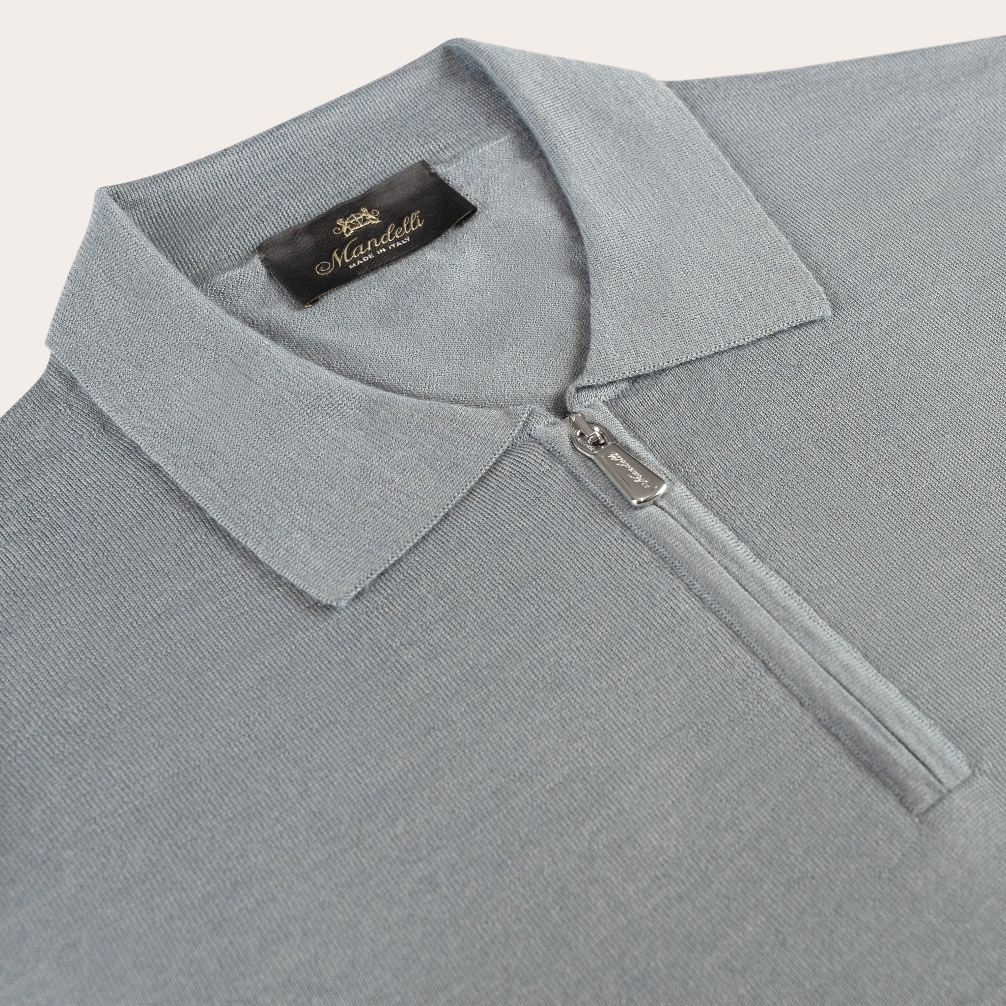 Summer Zip Knitwear Jumper - Mandelli UK