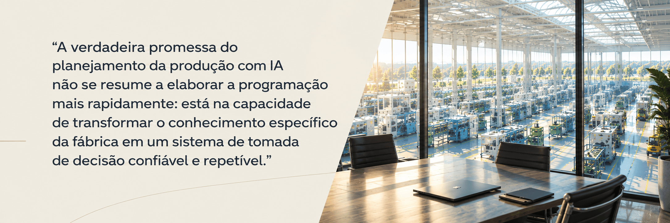 planejamento da produção com IA
