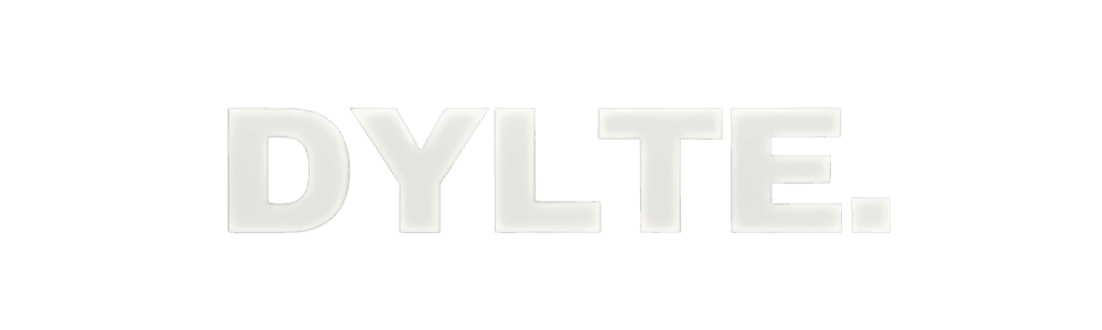 a white logo reading 'DYLTE.'
