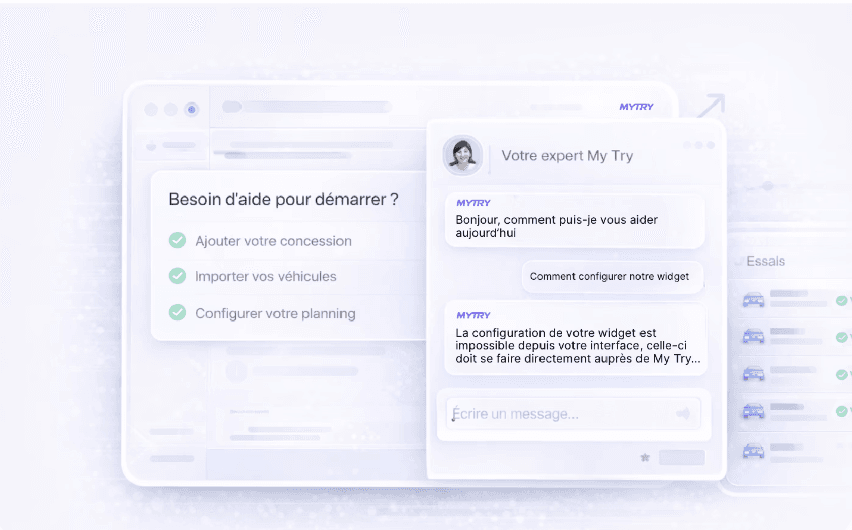 Envelope containing recommendations like “Fix churn spike” and “Action,” symbolizing actionable insights.