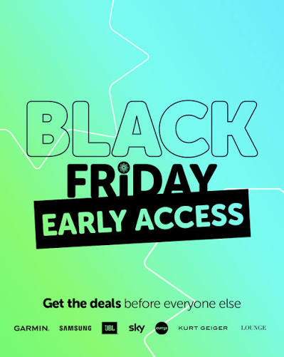 Black Friday early access retail promotion