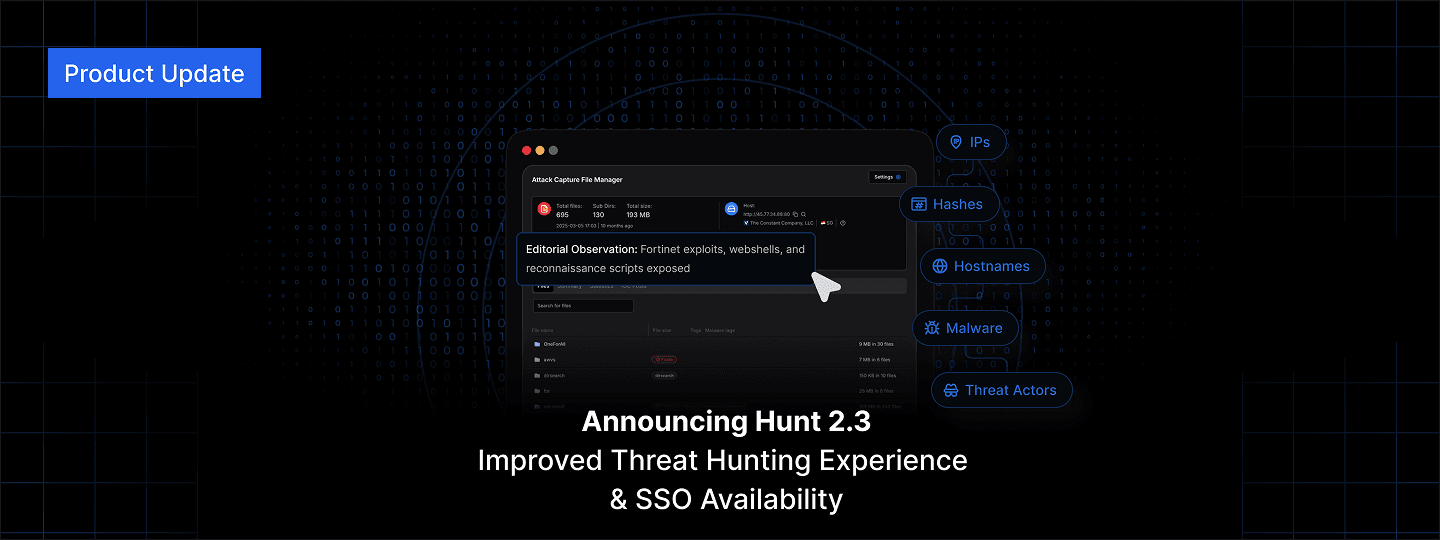 Introducing Hunt 2.3