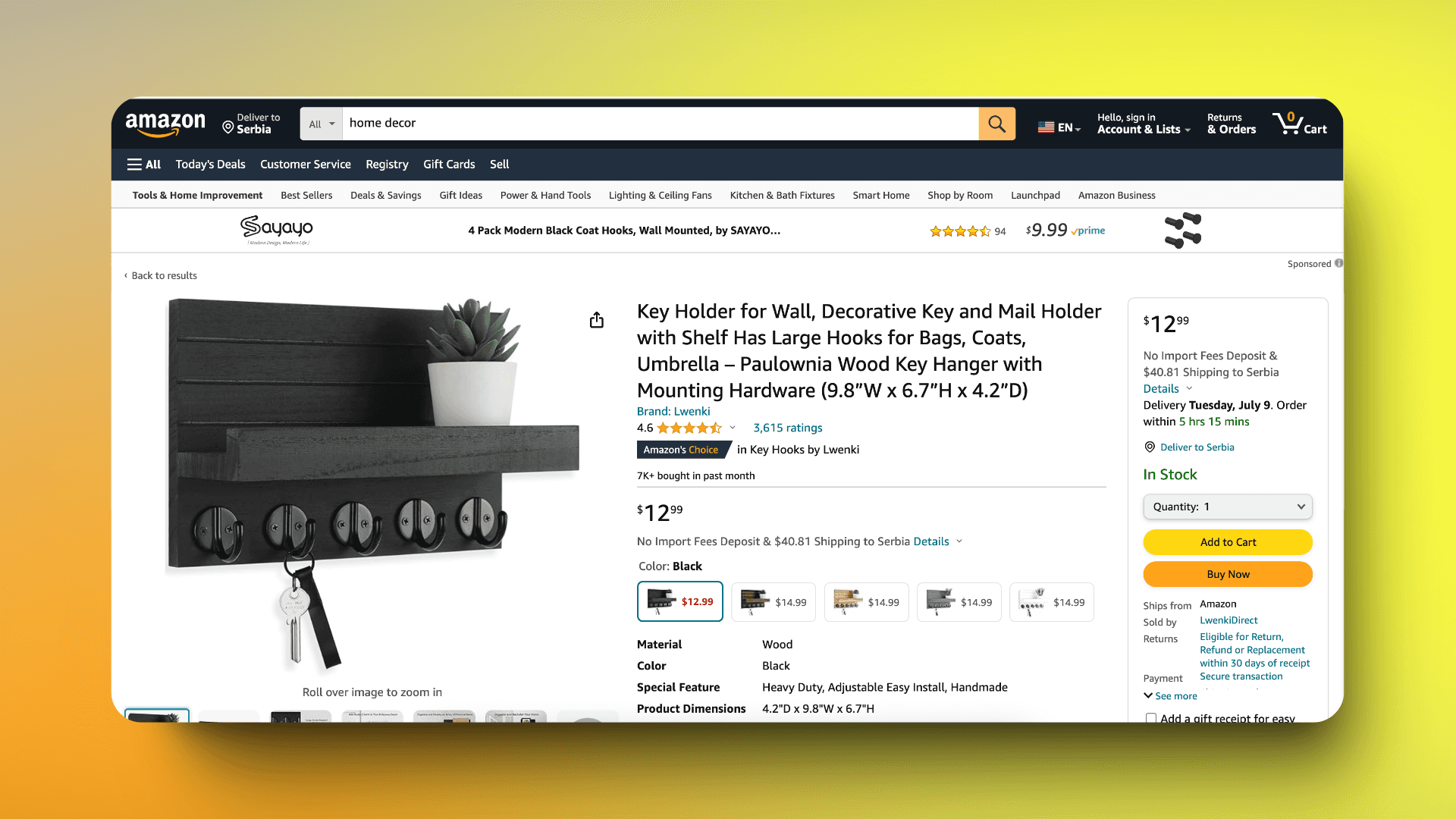 Amazon's product pages UI Design Techniques for Effective Visual Hierarchy