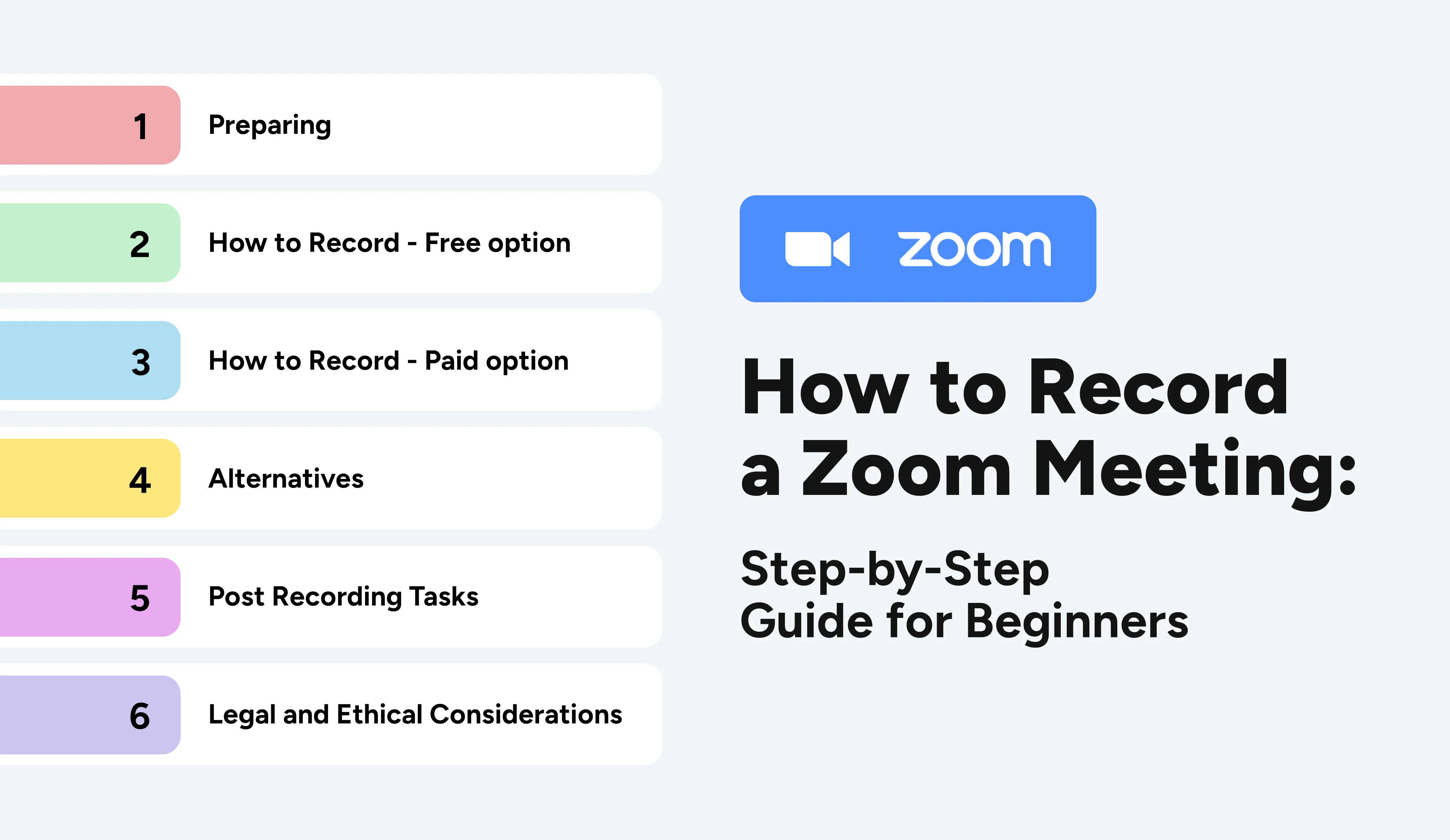 How to Record Zoom Meetings