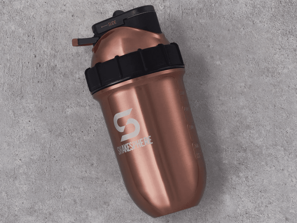Photo produit du shaker Shakesphere sur fond neutre pour la boutique en ligne.