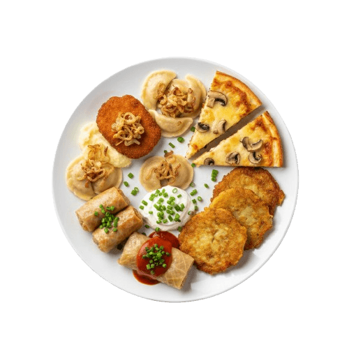 Zjecie przycisku pełne mneu