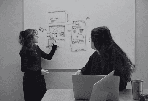 a close-up of some papers