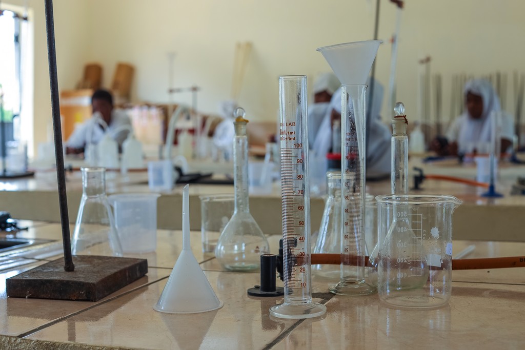 School laboratory equipemtn funded by Vanga Blue Forest (c) Anthony Ochieng Onyango