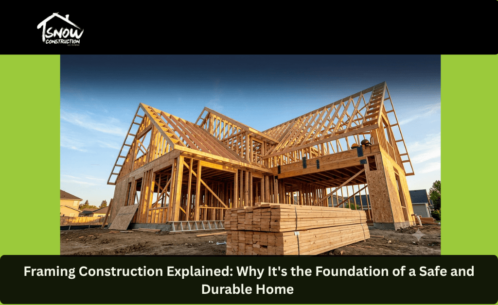 Residential framing contractor construction project in Los Angeles