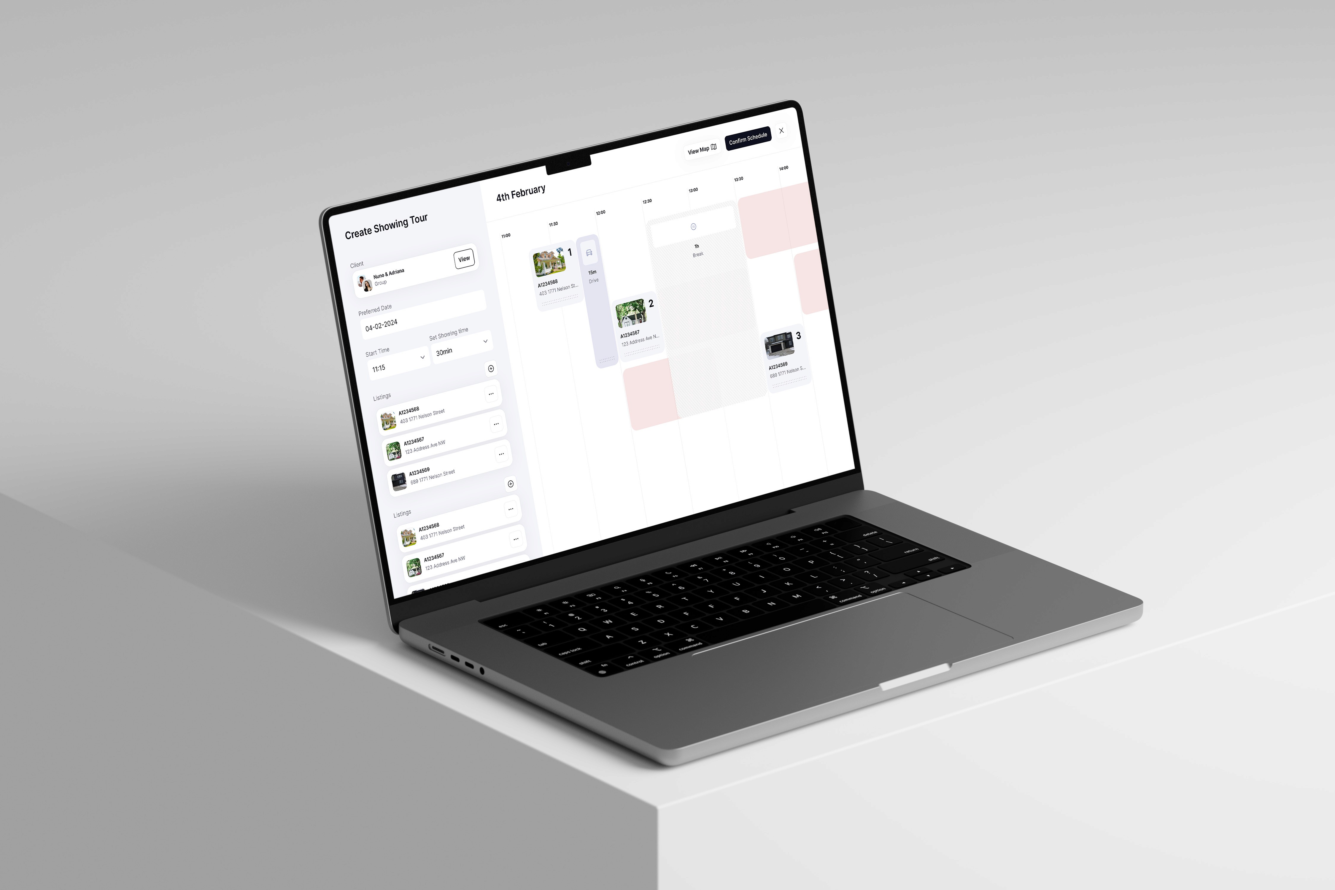 Tags and Chat screens