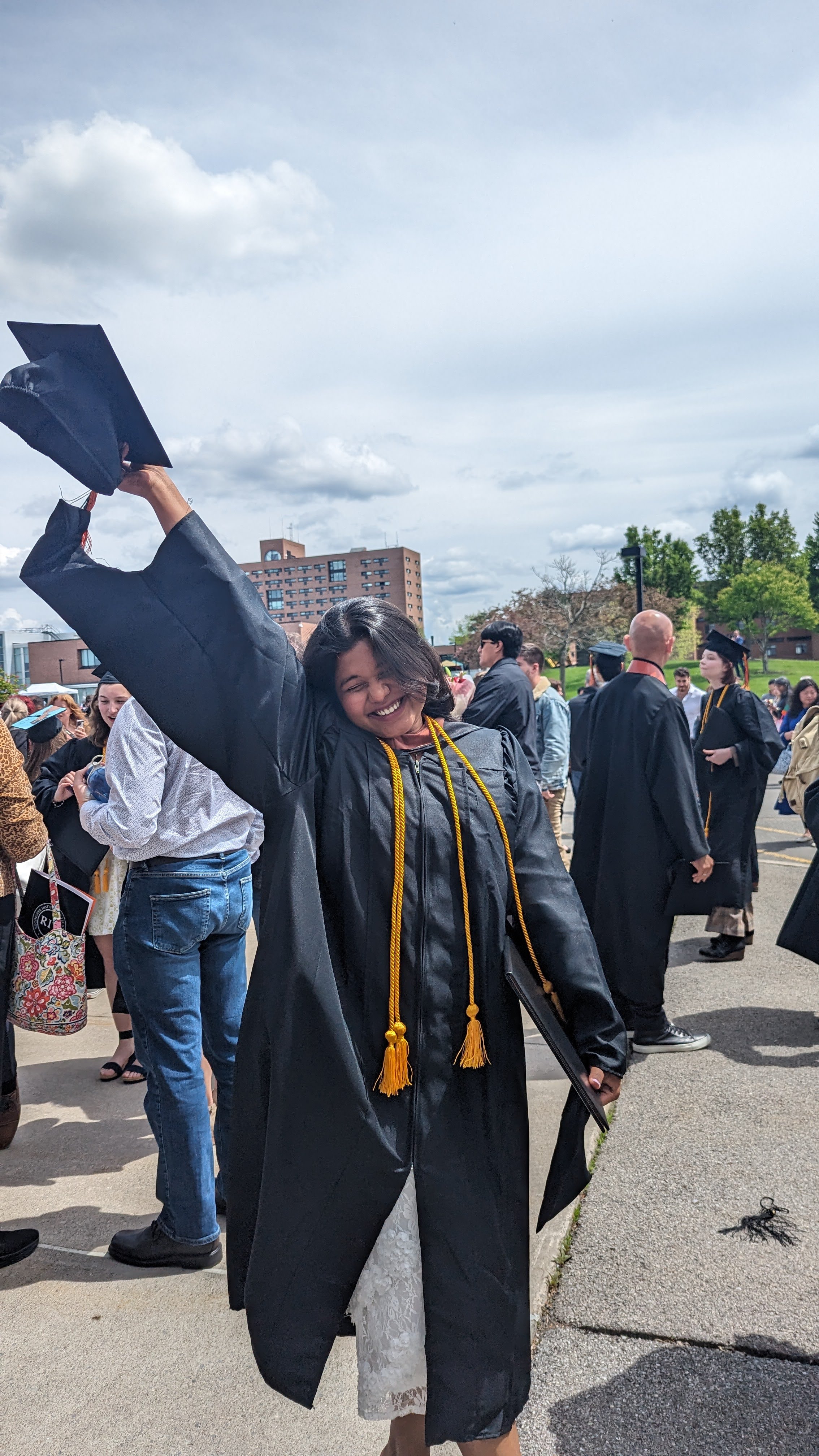 Interior of a cafe or workspace with several people at tables