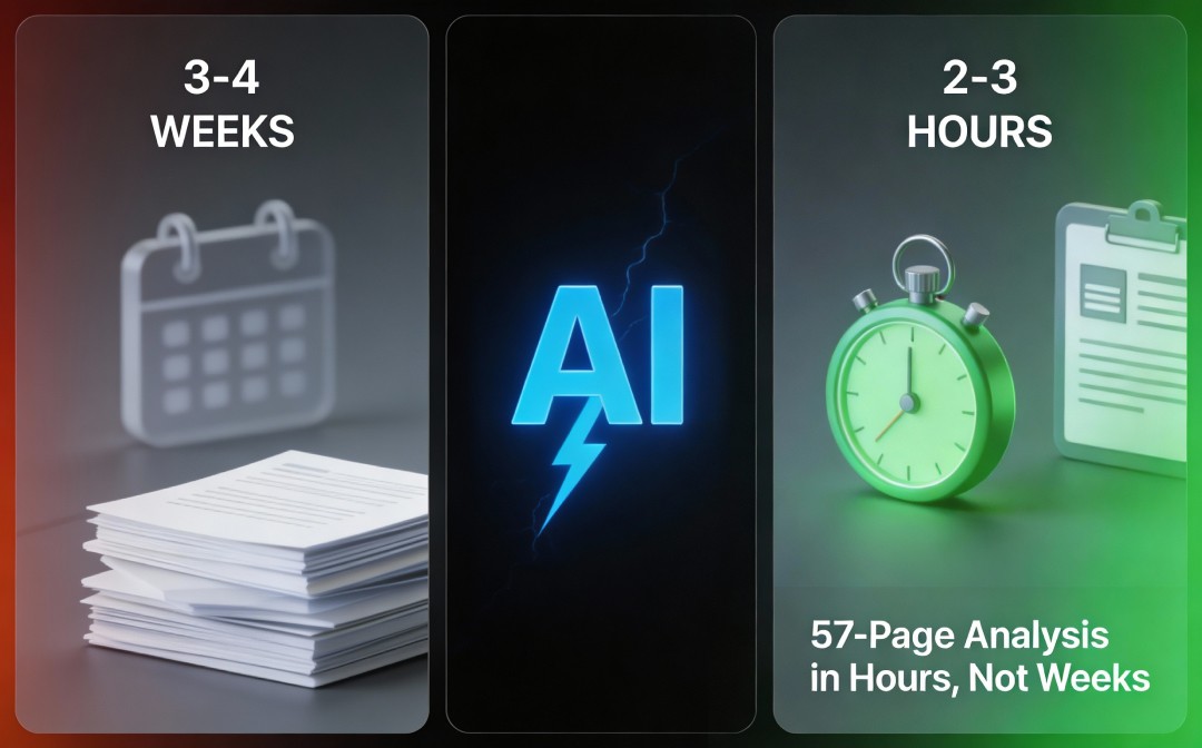 AI powered analysis delivering comprehensive legacy system insights in hours not weeks