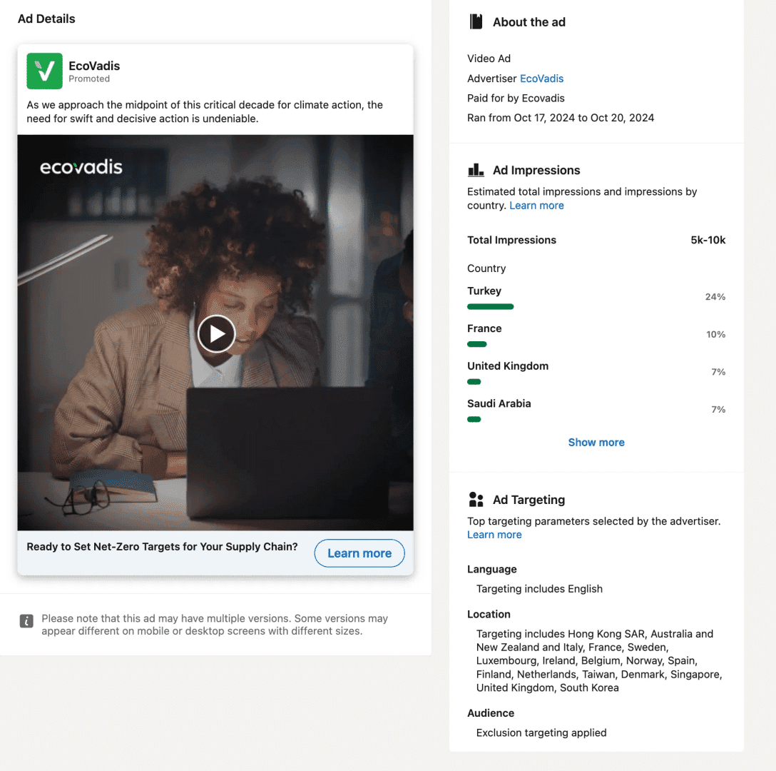 Marketing Spotlight: EcoVadis