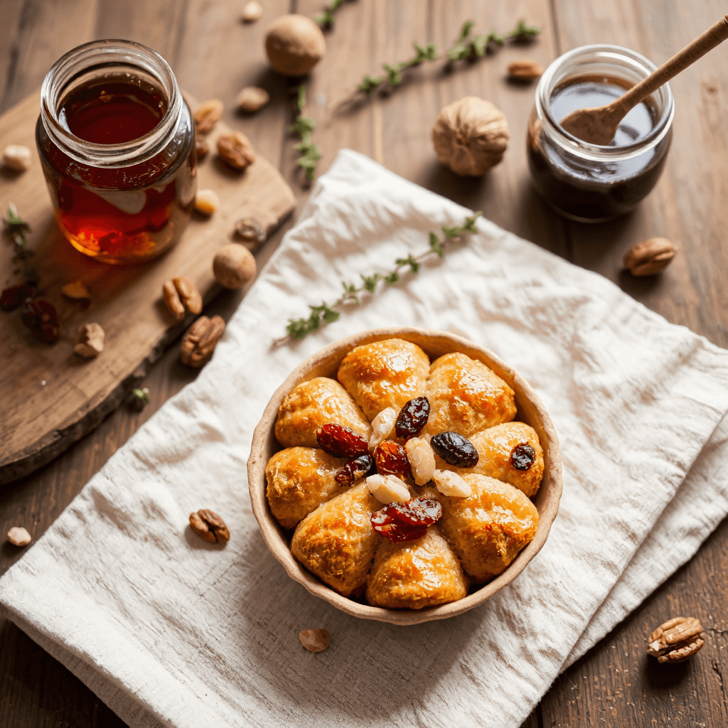 product photography of baked pastry