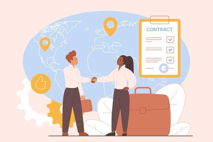 A successful partnership between a business and an executive recruiter.