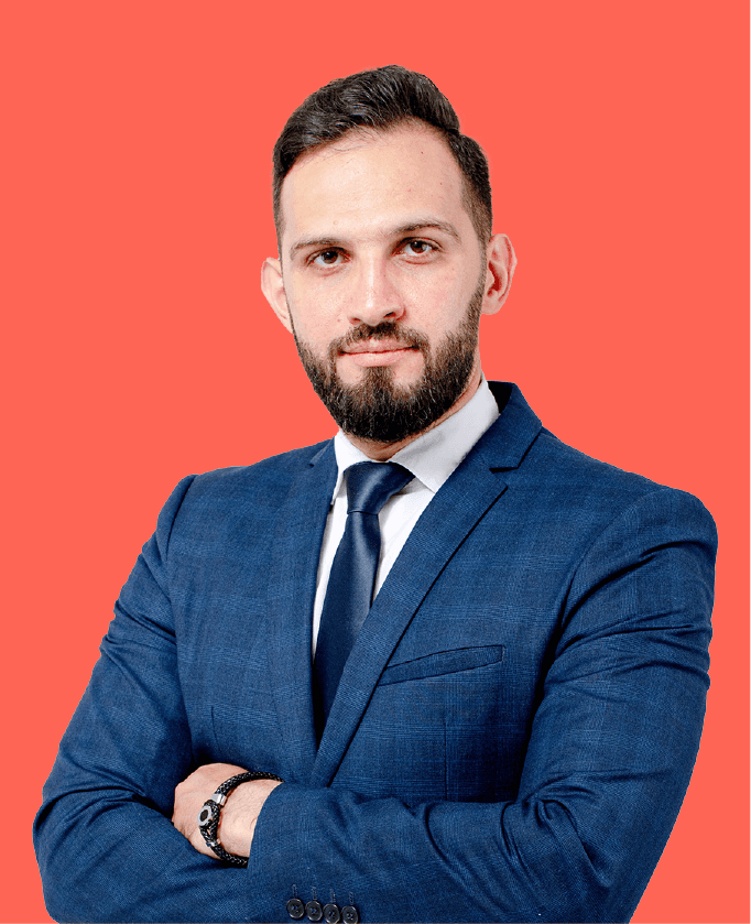 Businesswoman smiling