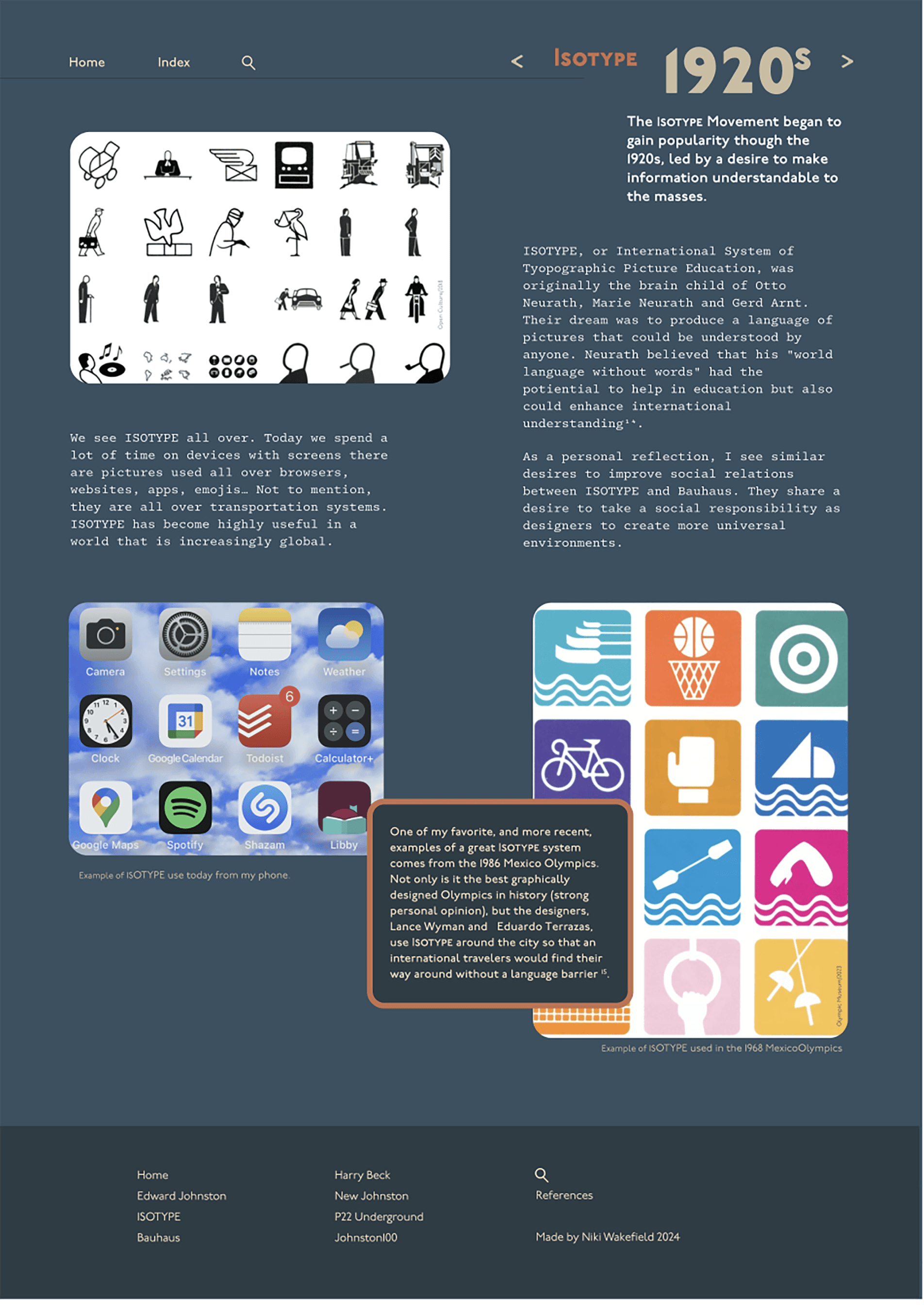 Early iteration 1920 page