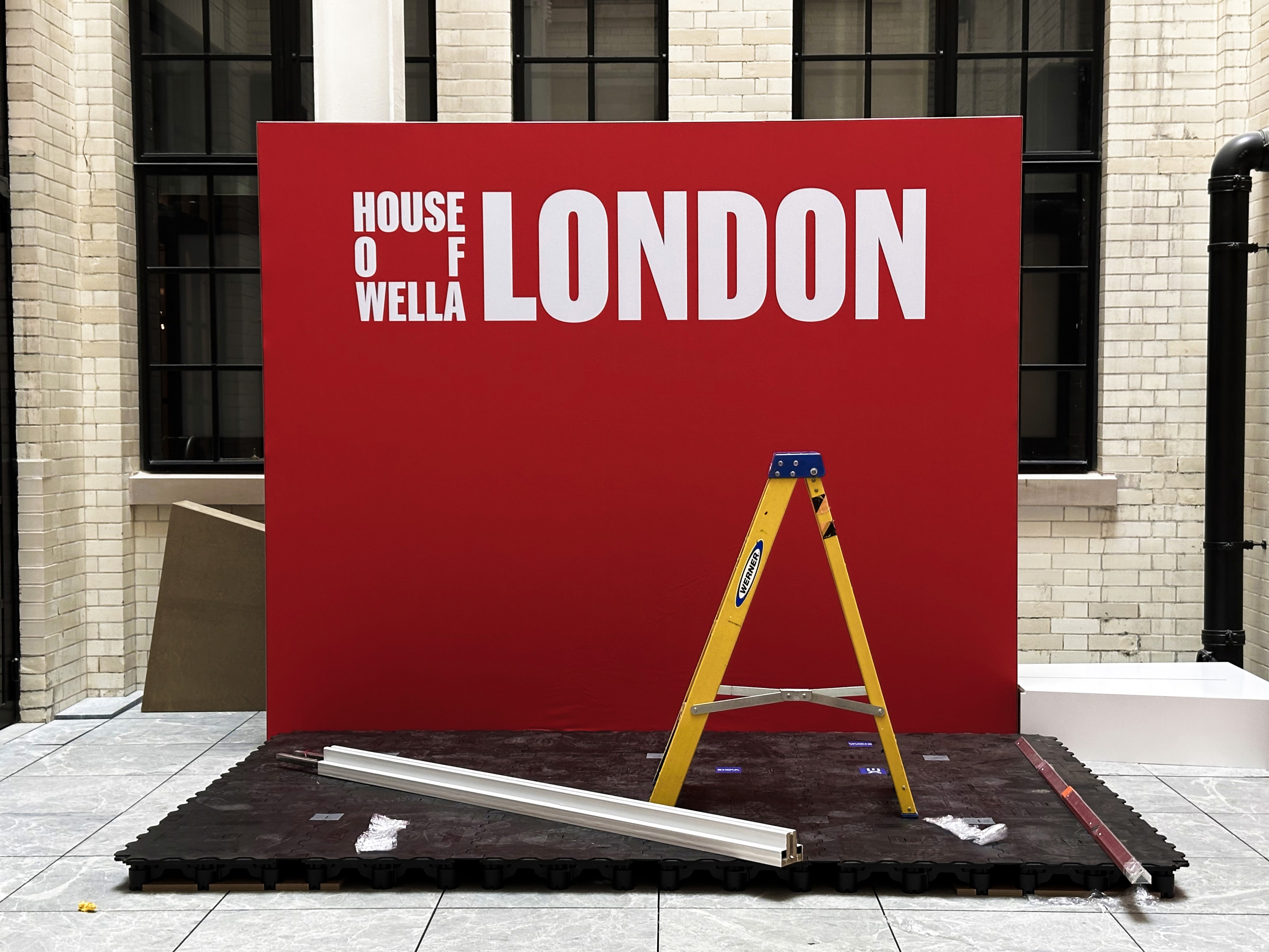 Behind the build of House of Wella London: brand activation pop-up fabrication by EXOVA Events (view 12)