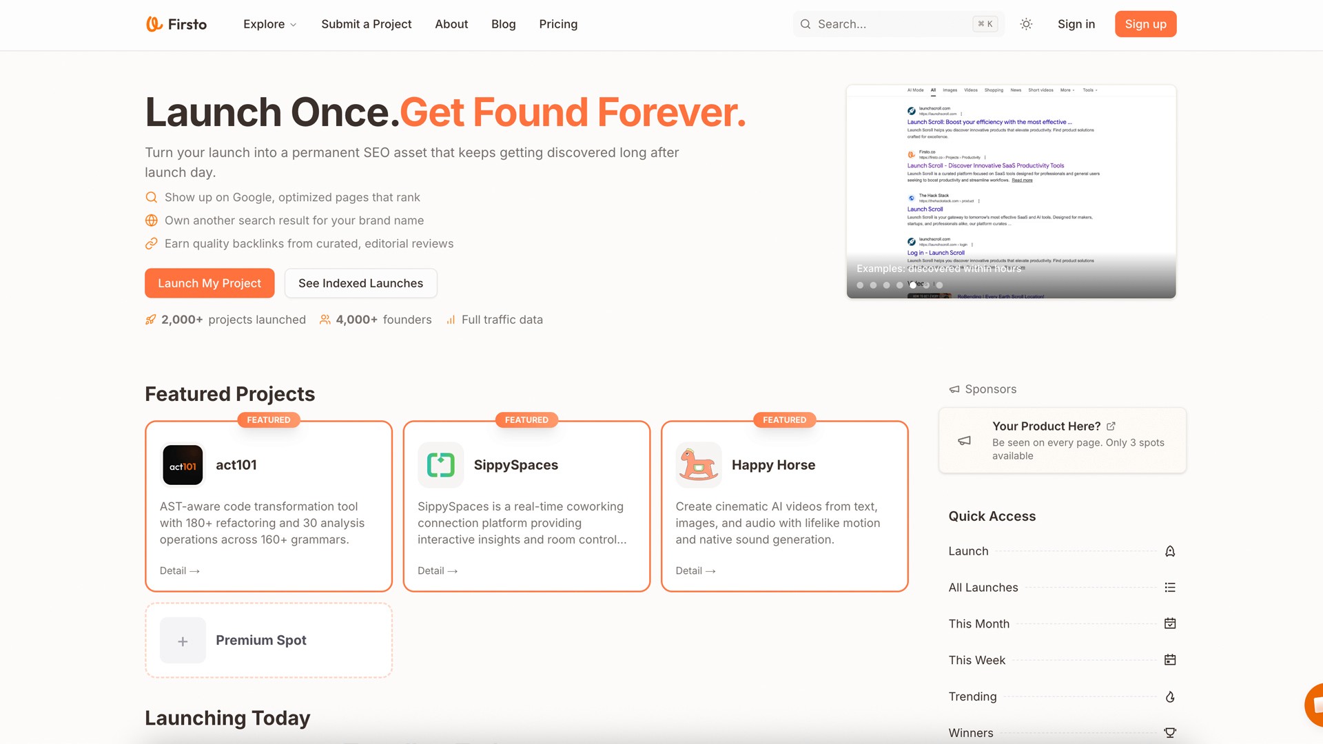 firsto directory