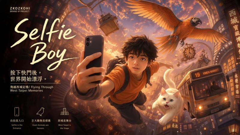 Selfie Boy 主視覺