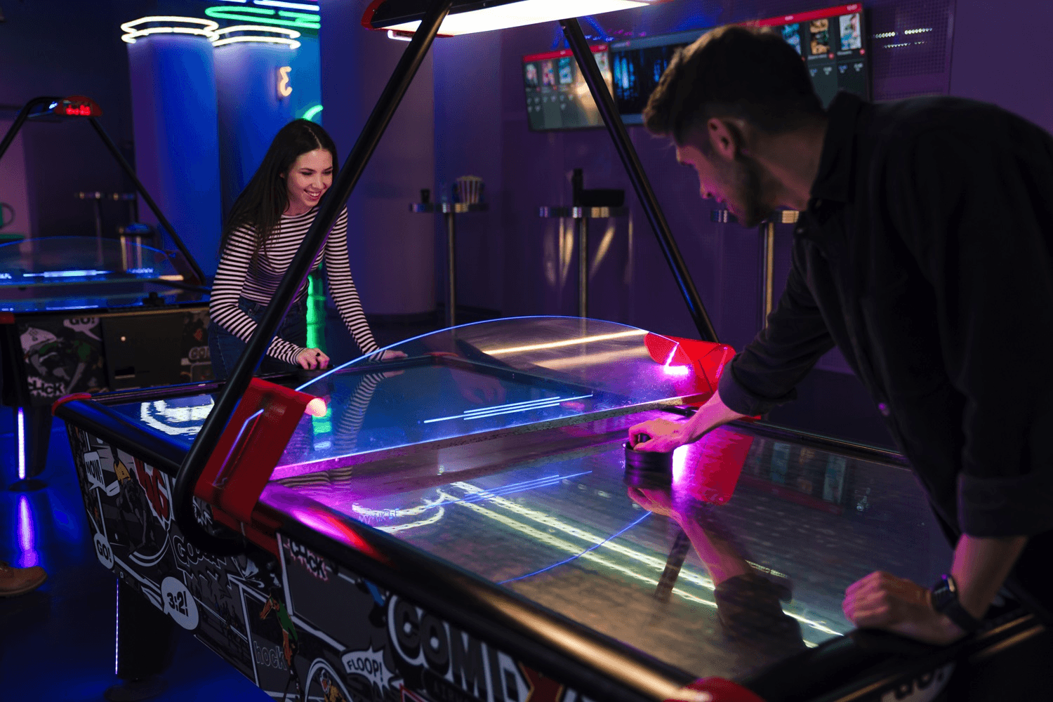 13. Get Competitive at a Retro Games Arcade