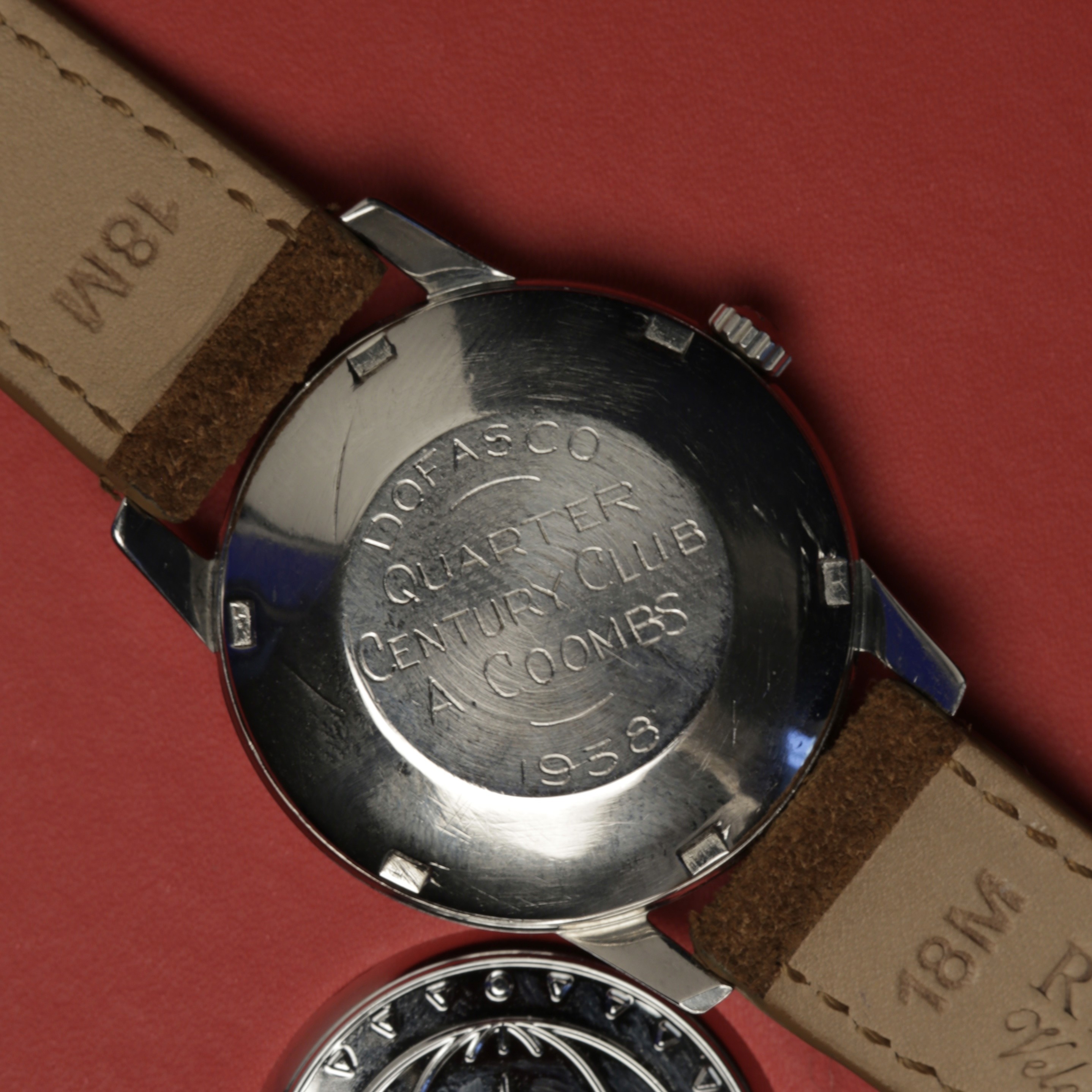 Luxury watch side view