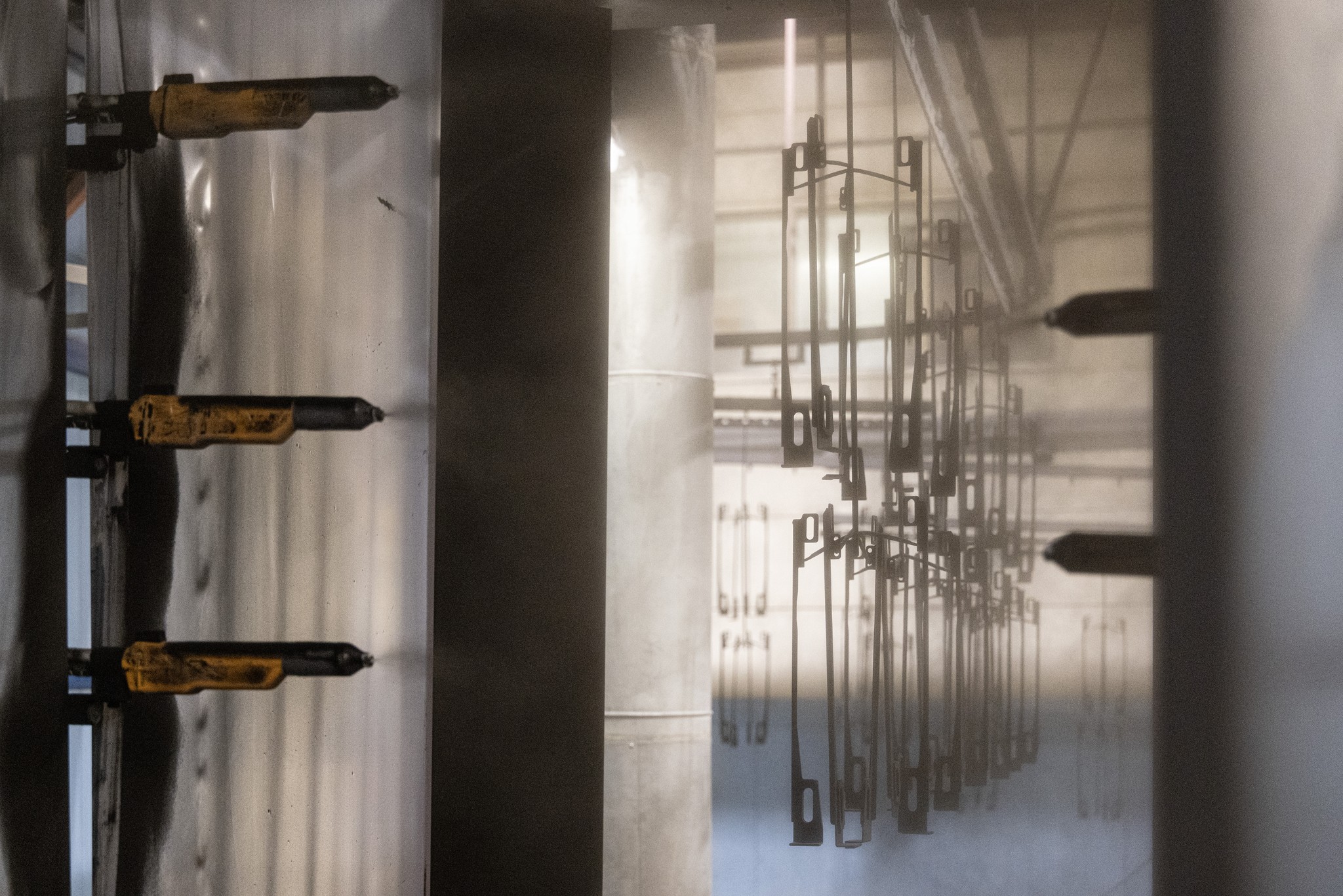 Pulverlakkering karusell