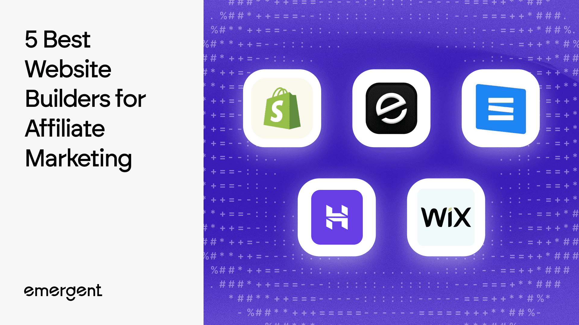 5 Best Website Builders for Affiliate Marketing