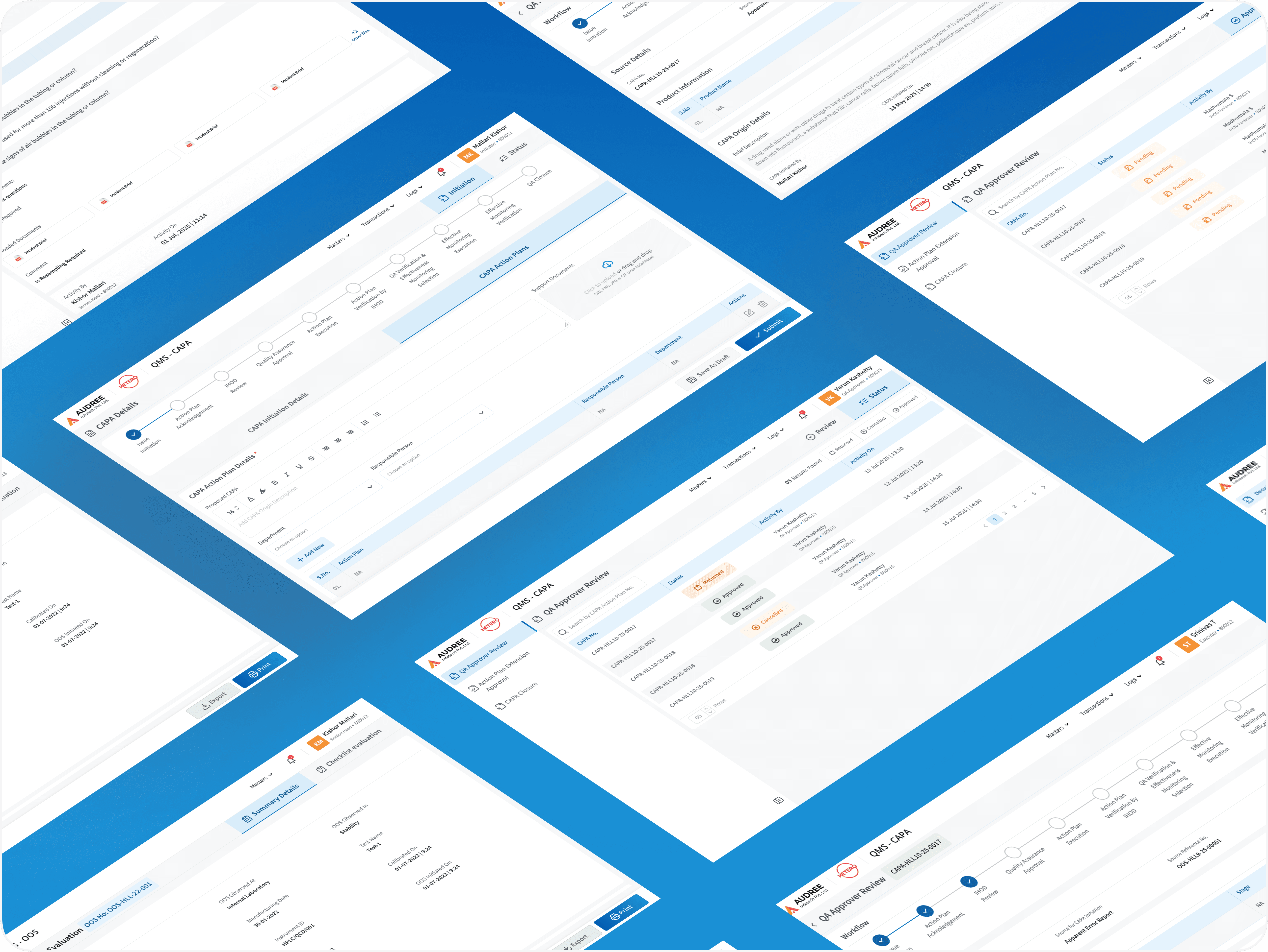 CAPA Screens Smaples