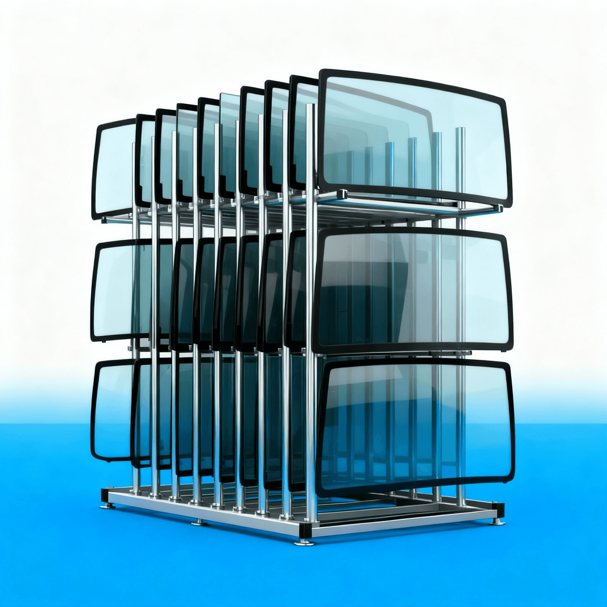 Agent helping driver with insurance paperwork