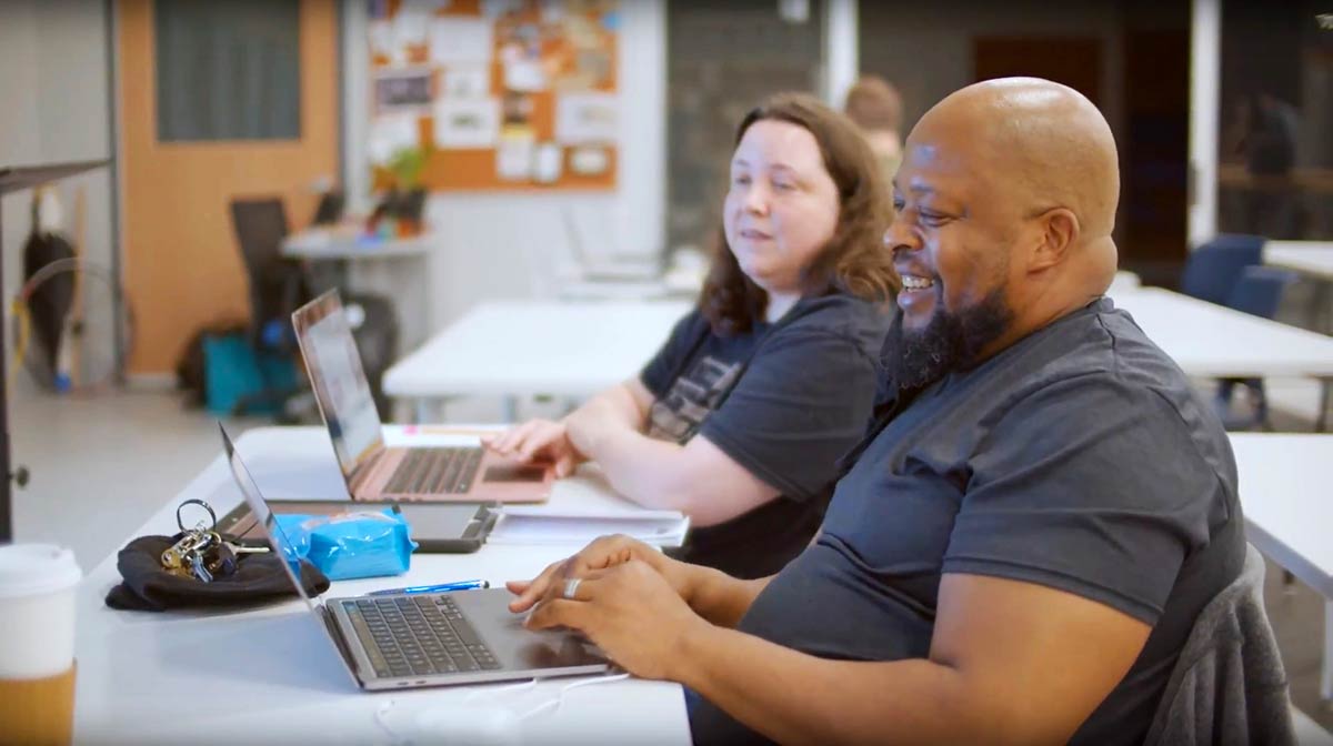 Code Labs in session.