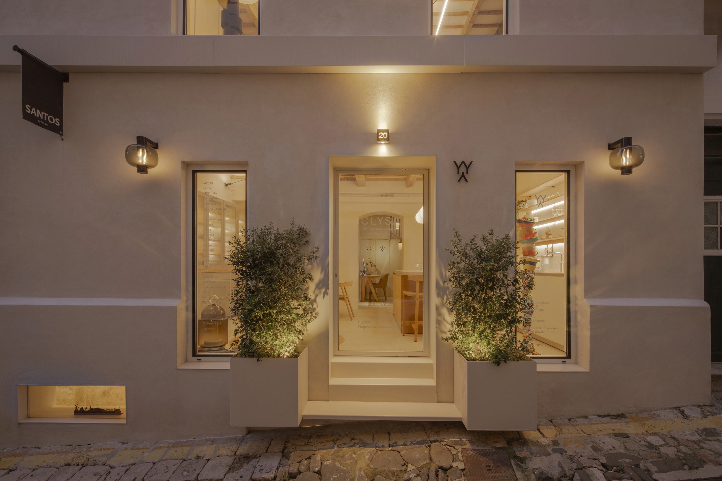 Exterior Showroom Clysa Menorca