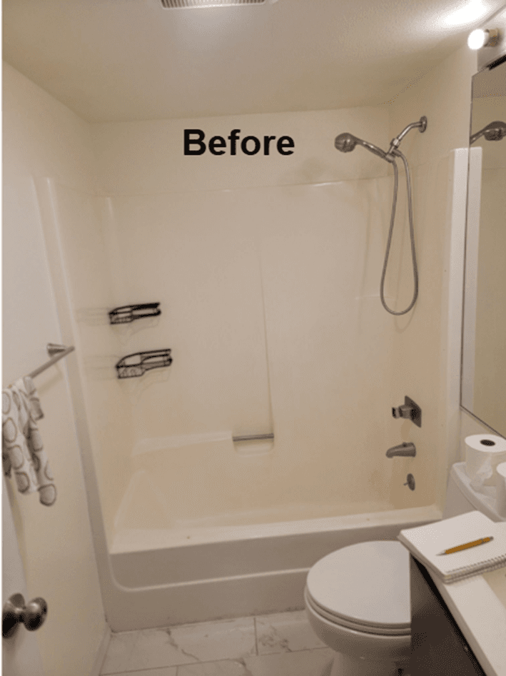 Bellevue bathtub replacement before photo
