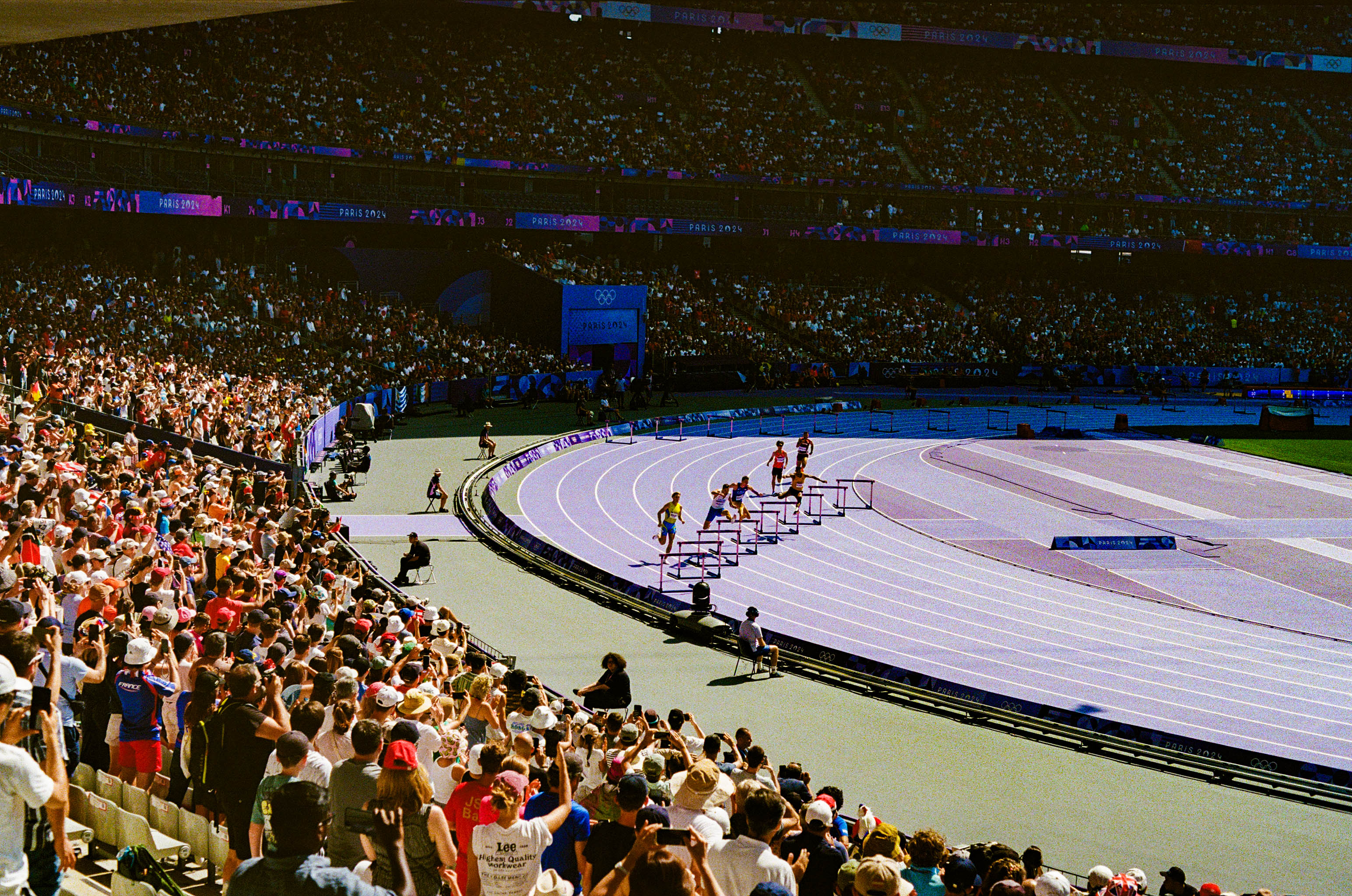 a woman with flowers