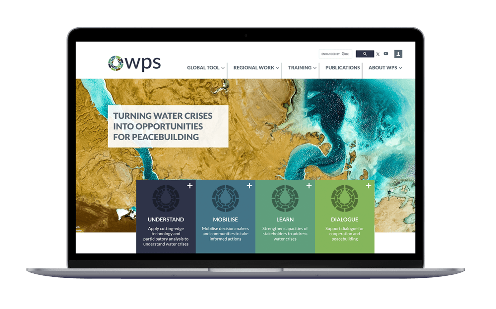 Water Peace Security website