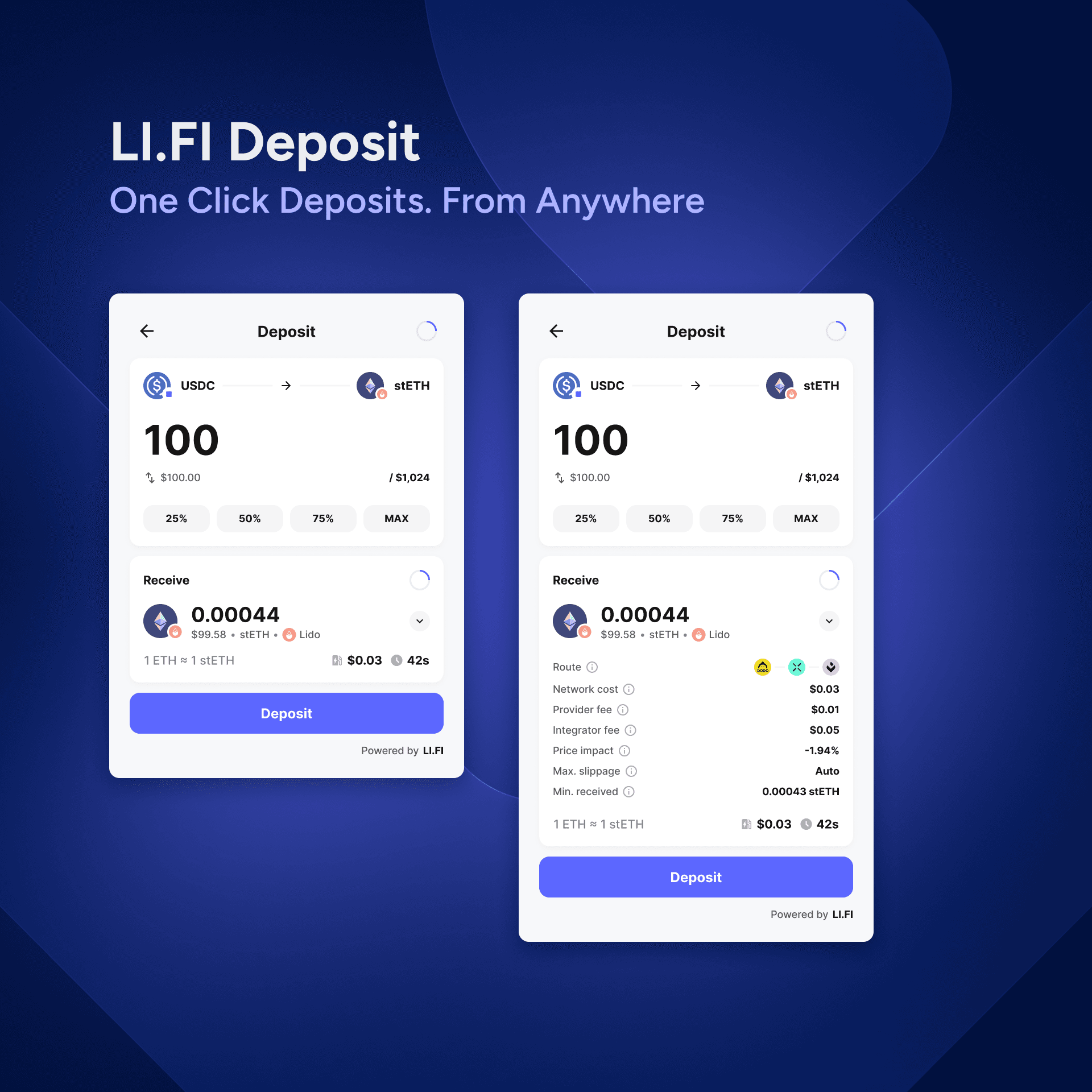 deposit