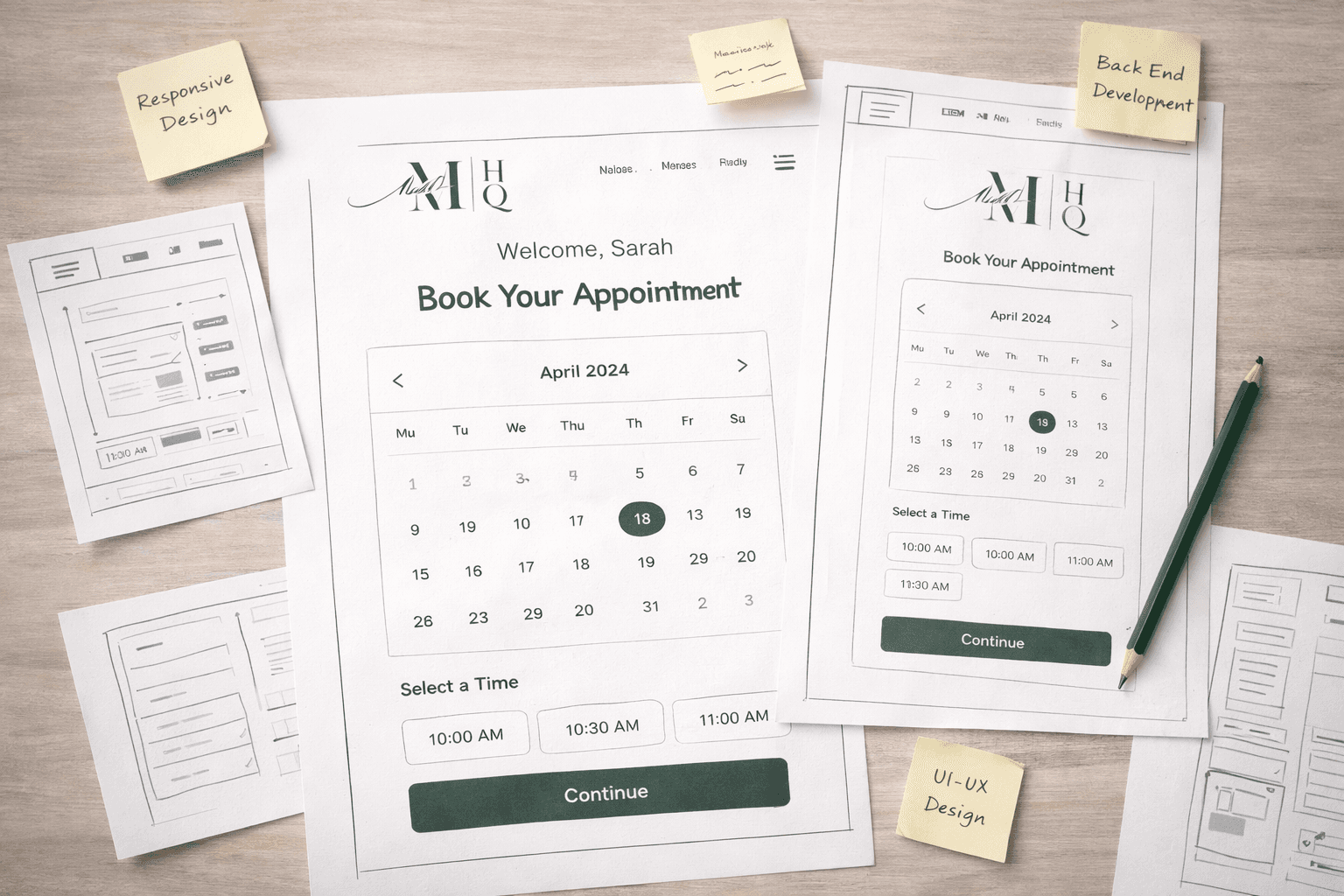 Aerial view of a winding road cutting through rocky terrain and sandy landscape.