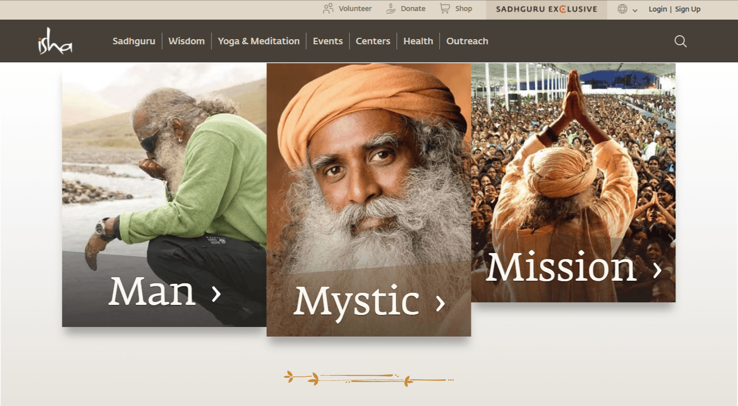 Isha Foundation - bitcoin and crypto donation