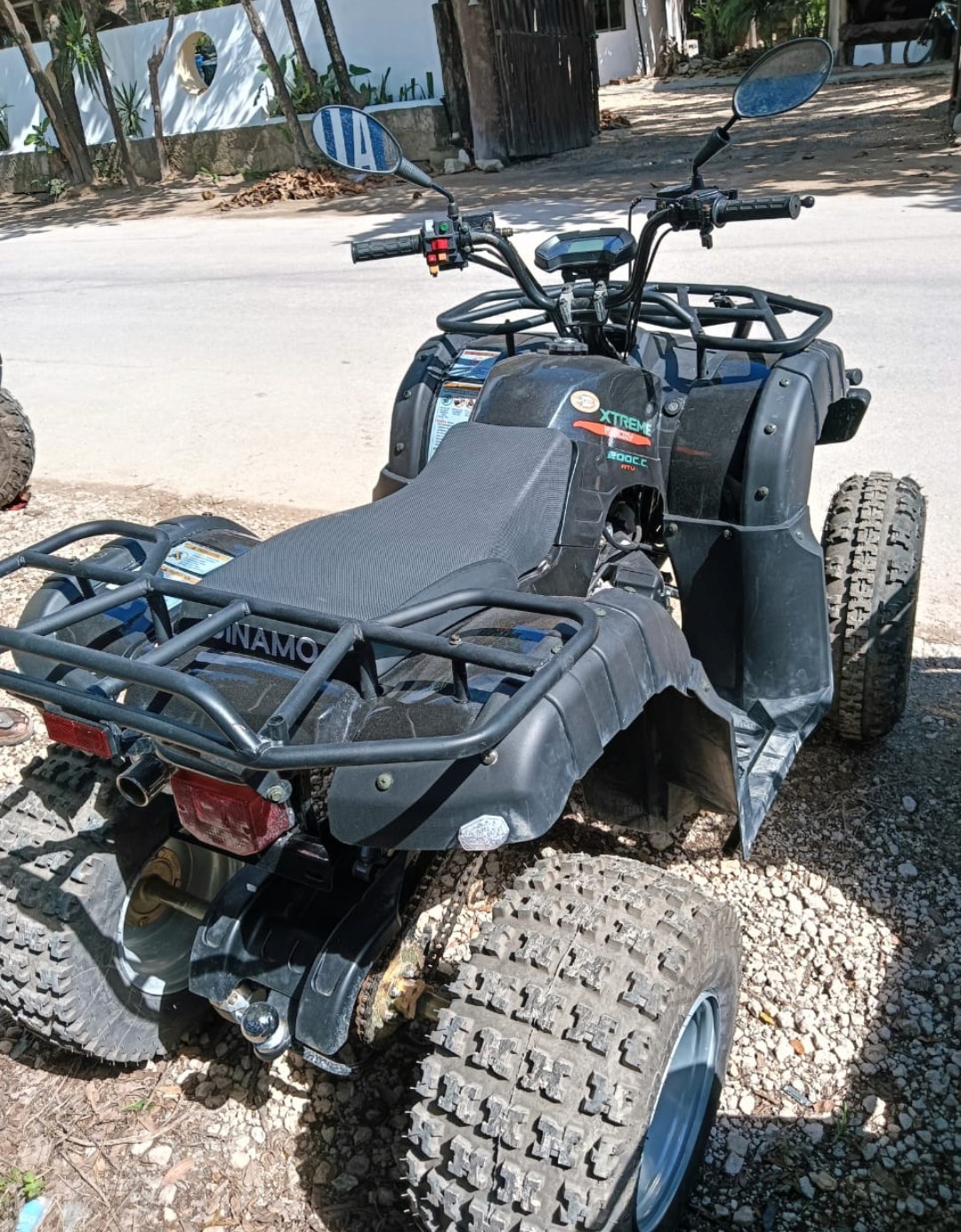 ATV Rental Tulum Dinamo Xtreme back200