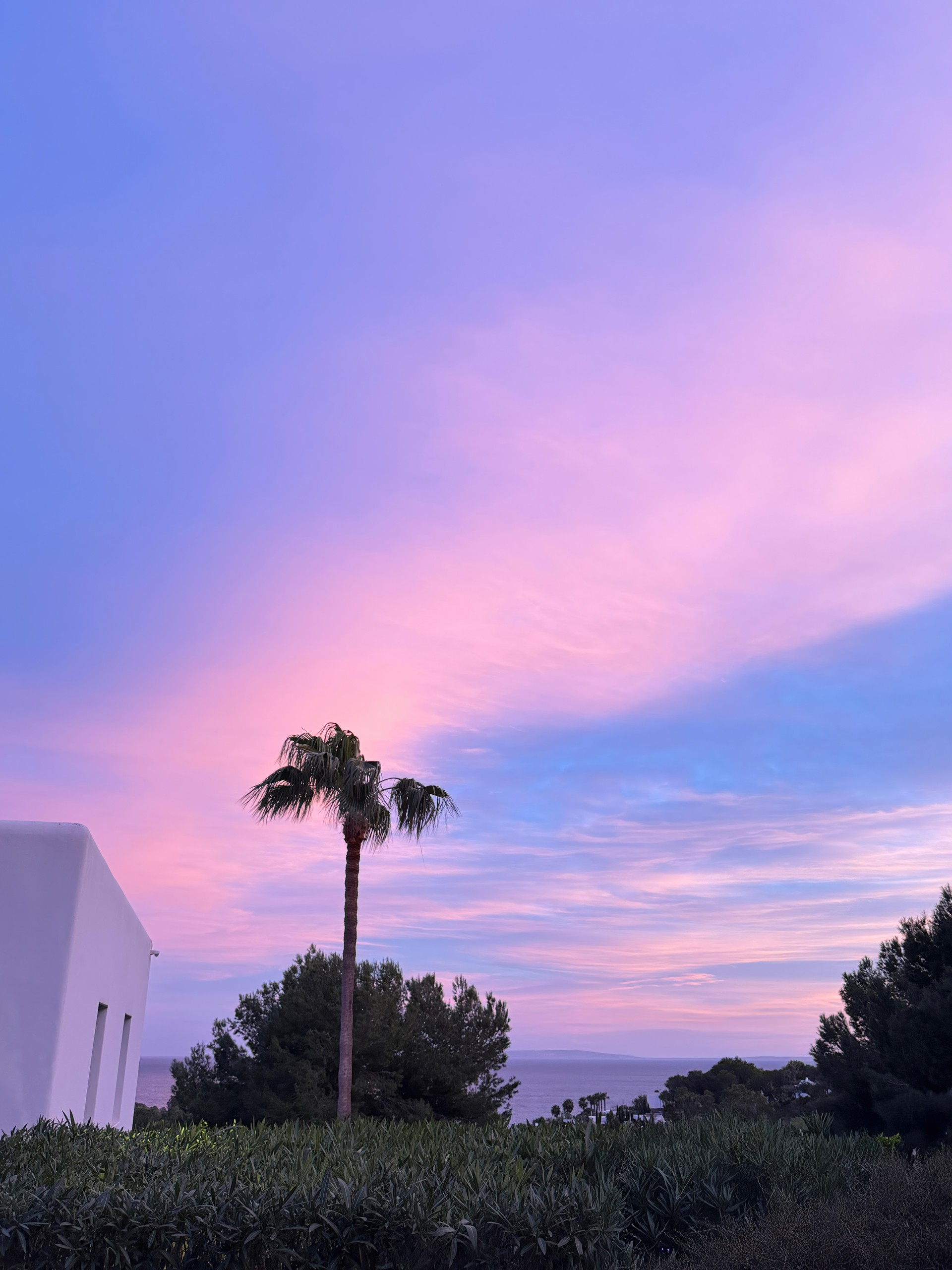 Blue hour at Can Nemo Super Villa Ibiza