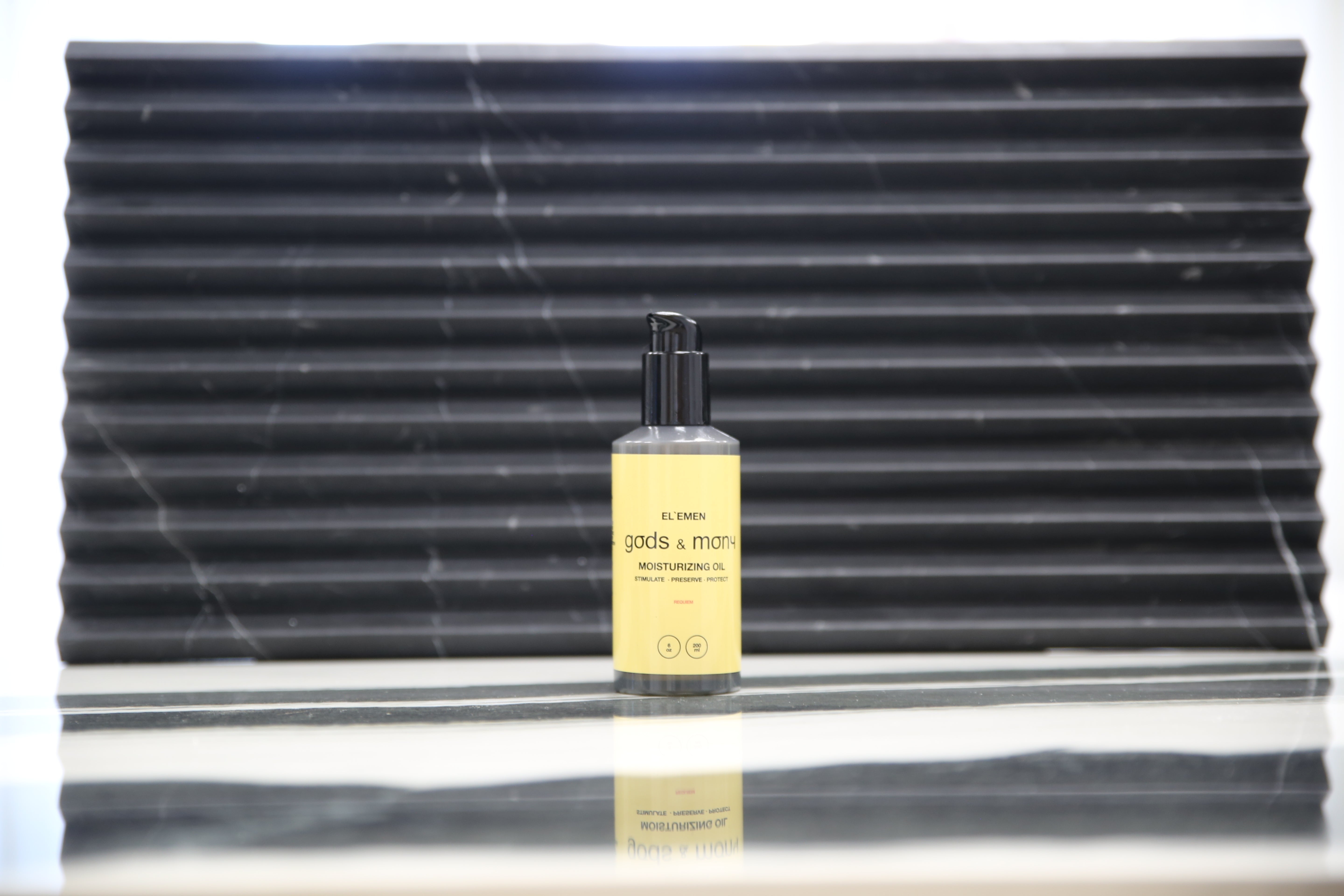 Men's facial oil dropper — EL'EMEN Moisturizing Oil