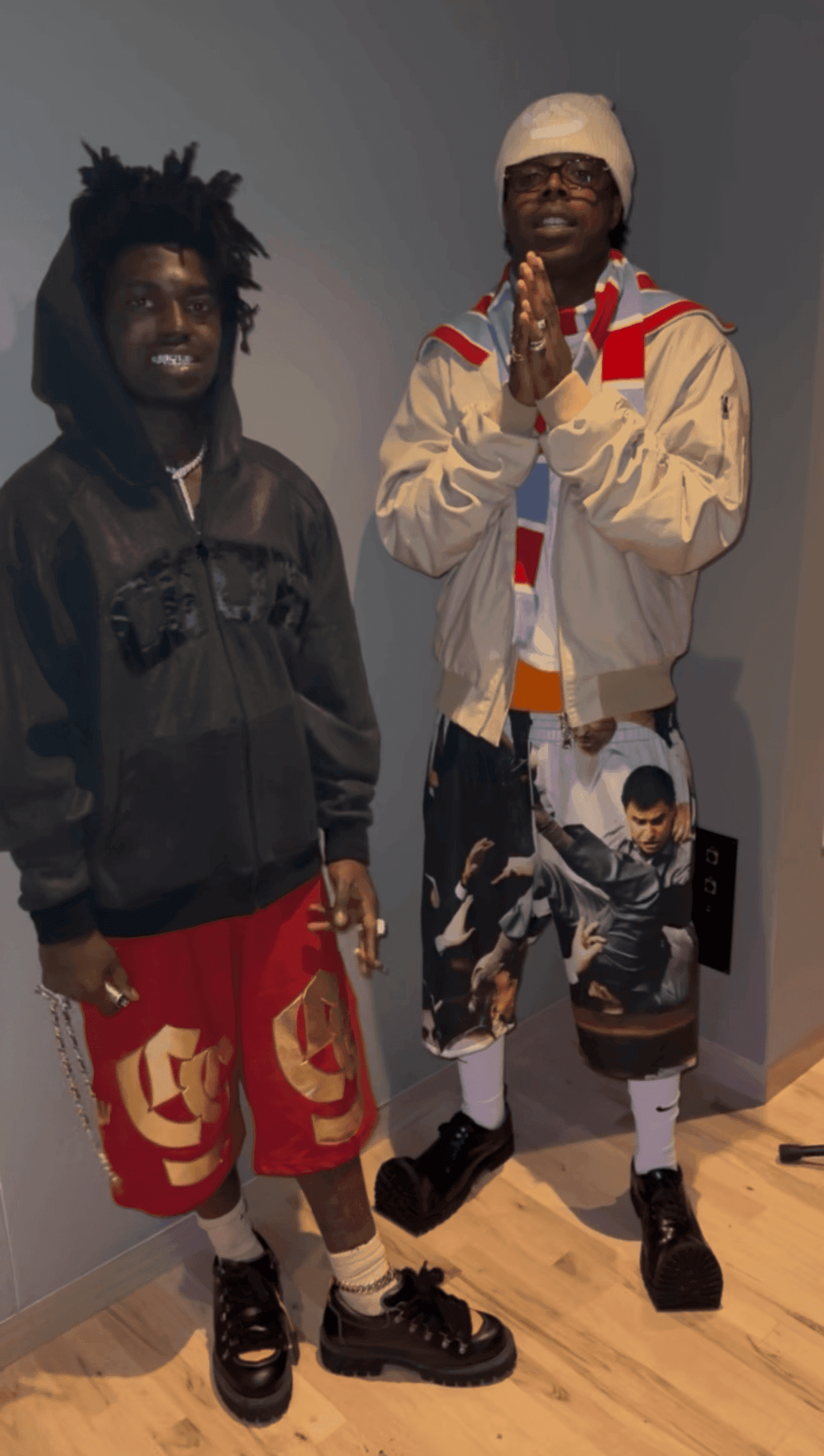 Digital Nas and Kodak Black Wearing C1rcus