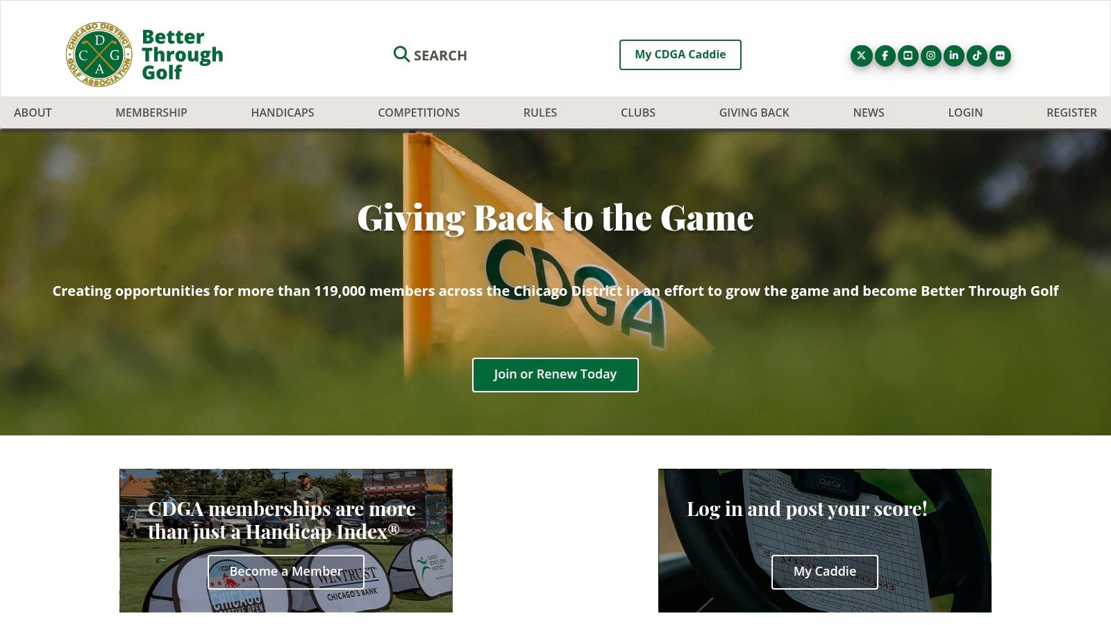 Chicago District Golf Association (CDGA) Championships and Qualifiers