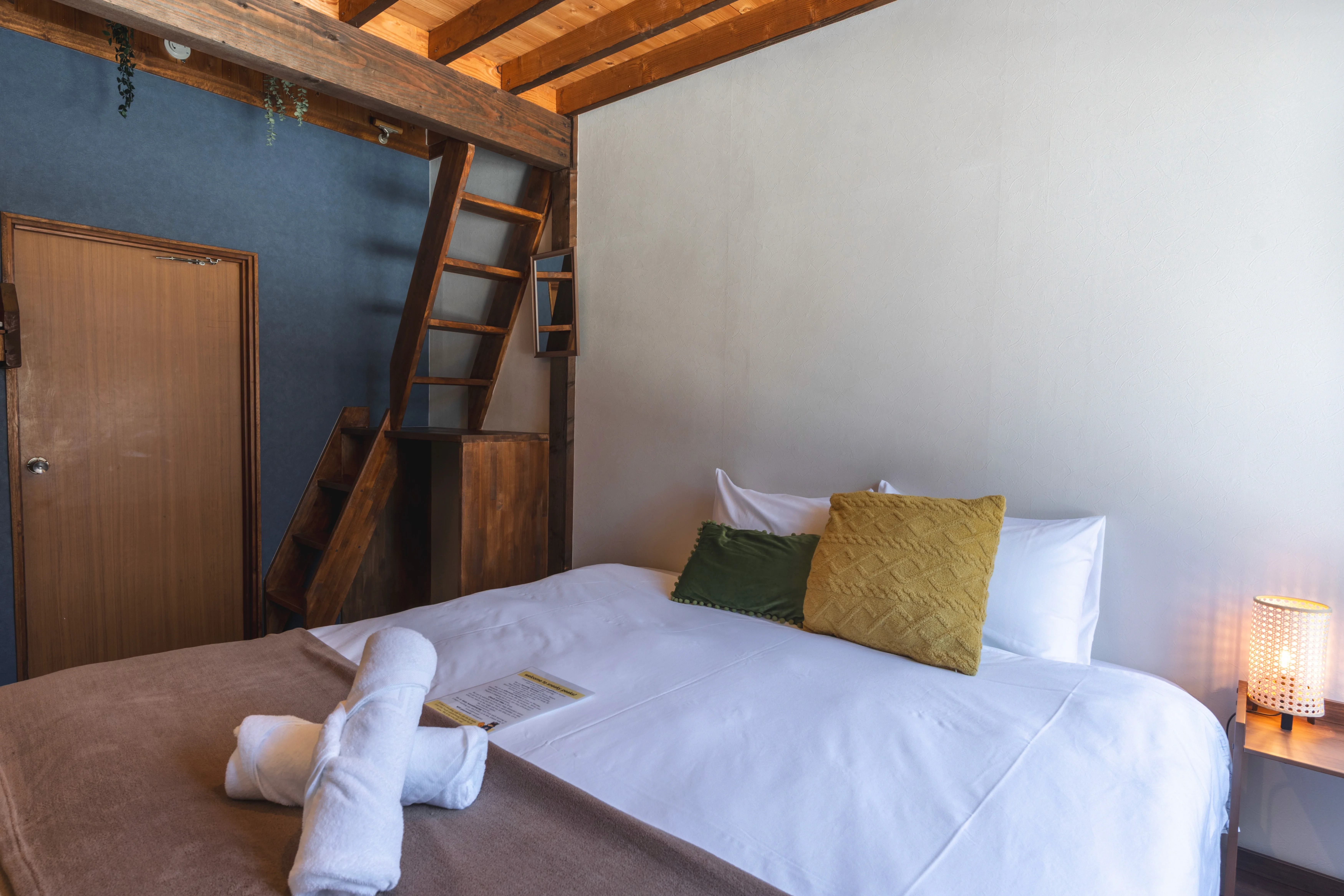 King room interior at Sneaky Peaks, Hakuba
