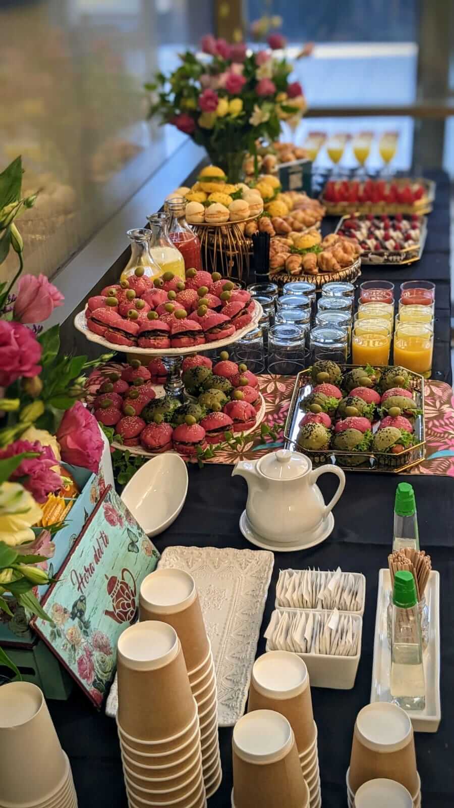 Mesa de Coffee Break
