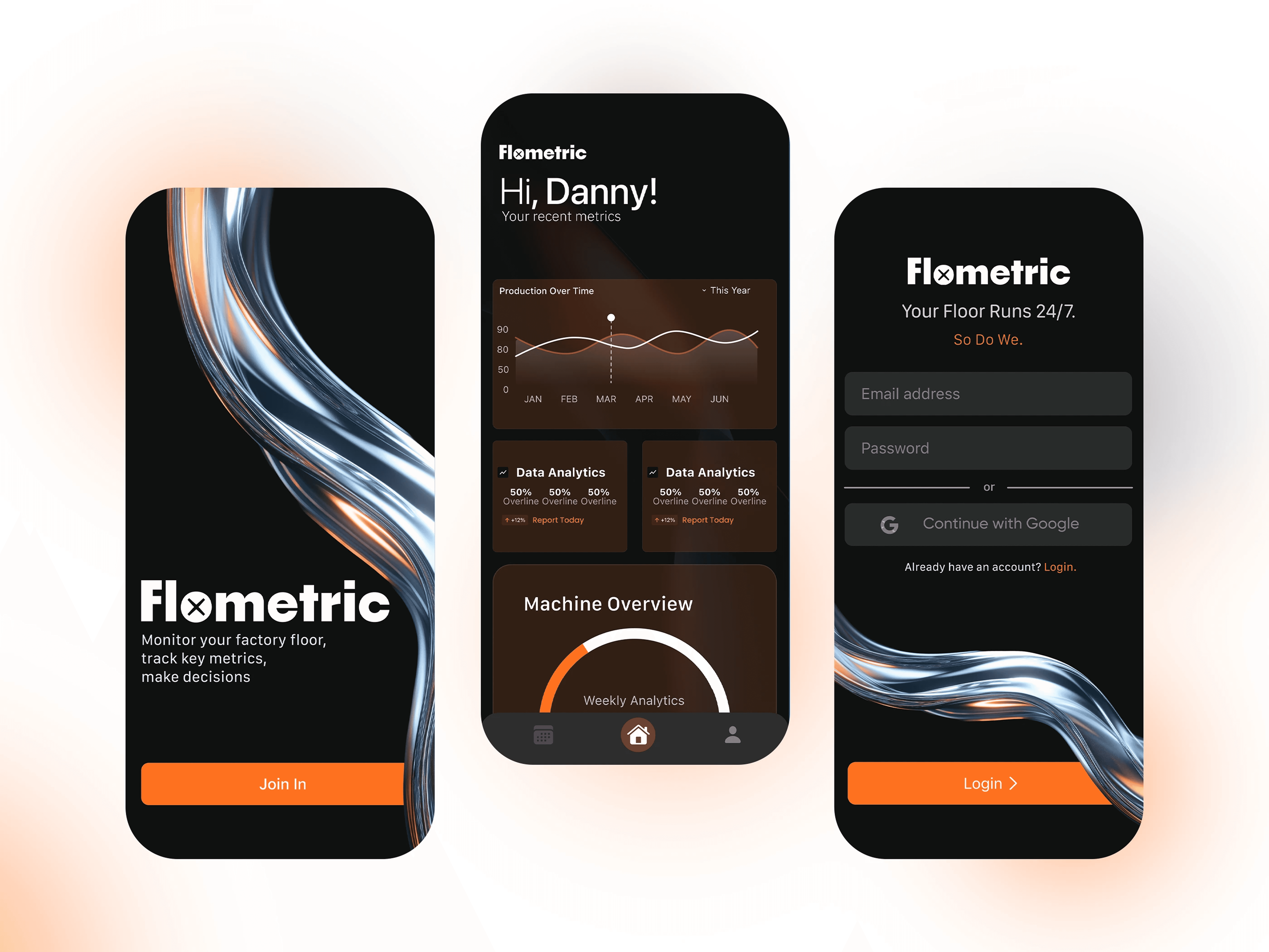 An iPhone displaying a banking app screen