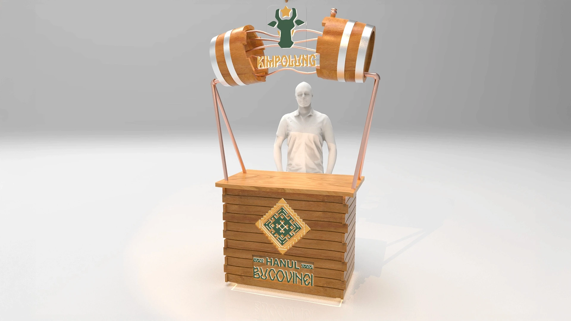 Kimpolung Product Display Stand